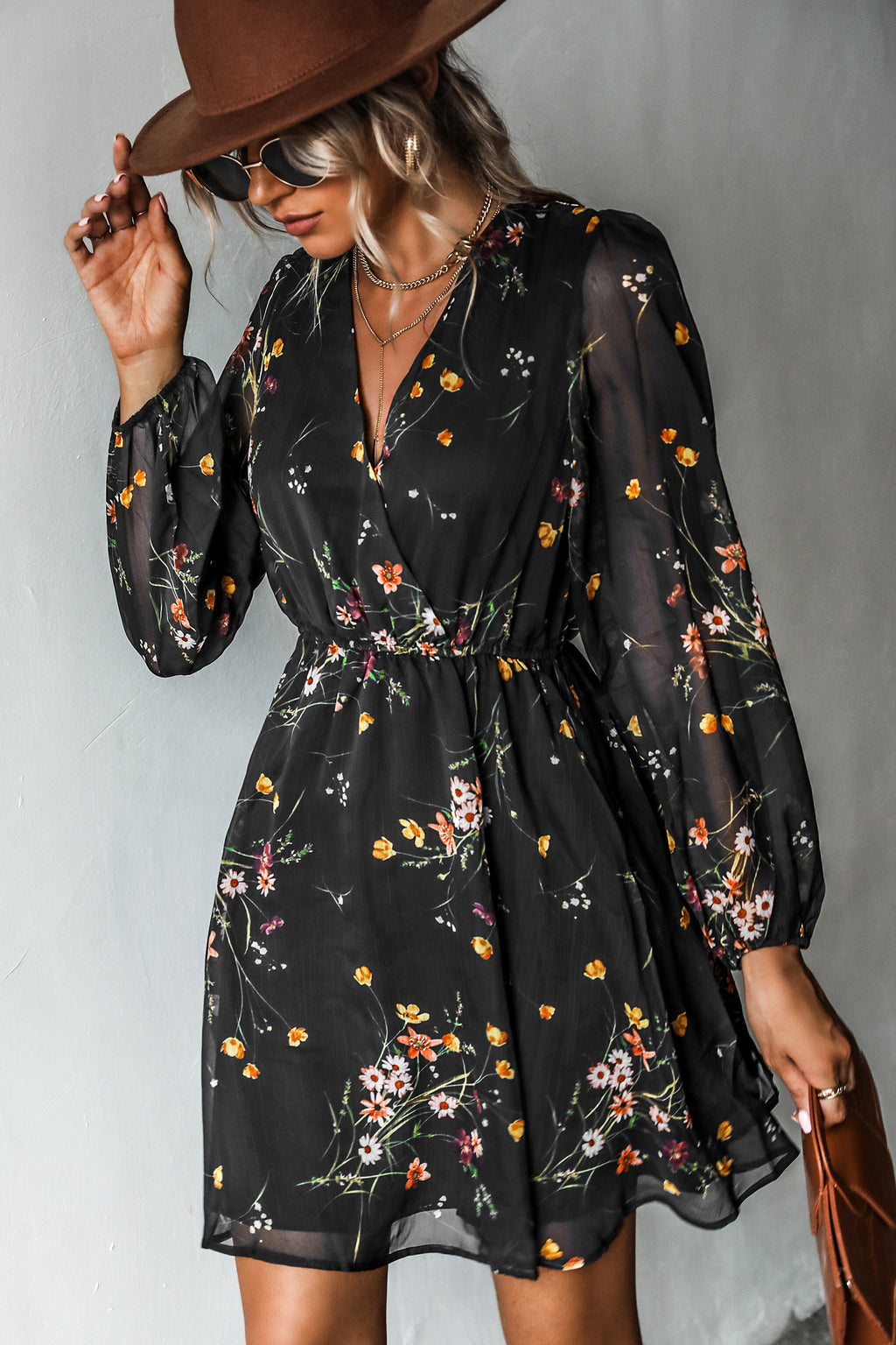 One to Remember Floral Mini Dress