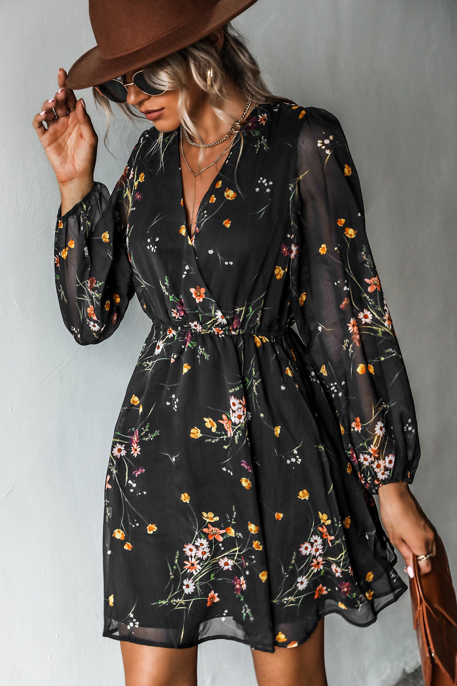 One to Remember Floral Mini Dress