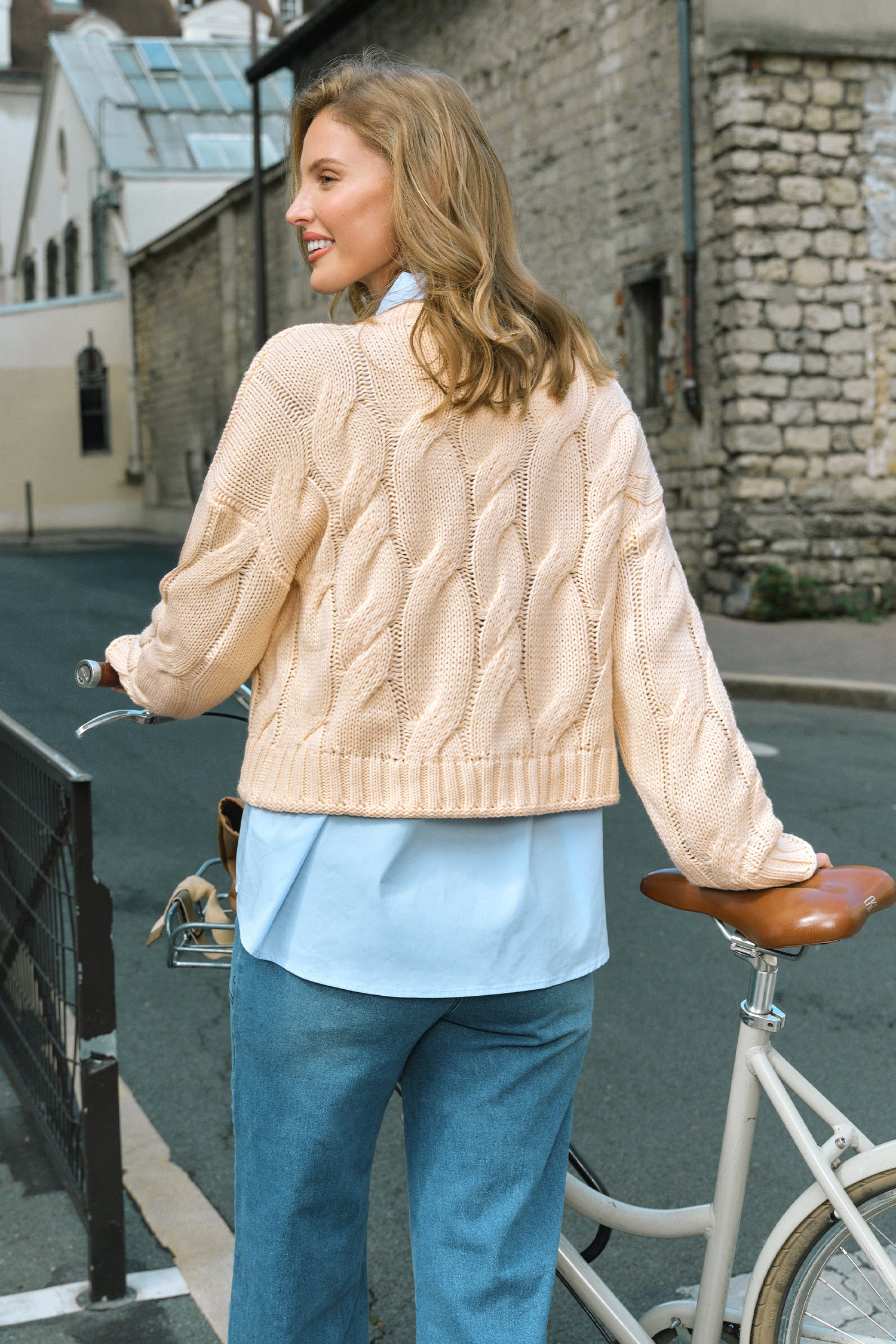 Cozy Glow Cream Sweater