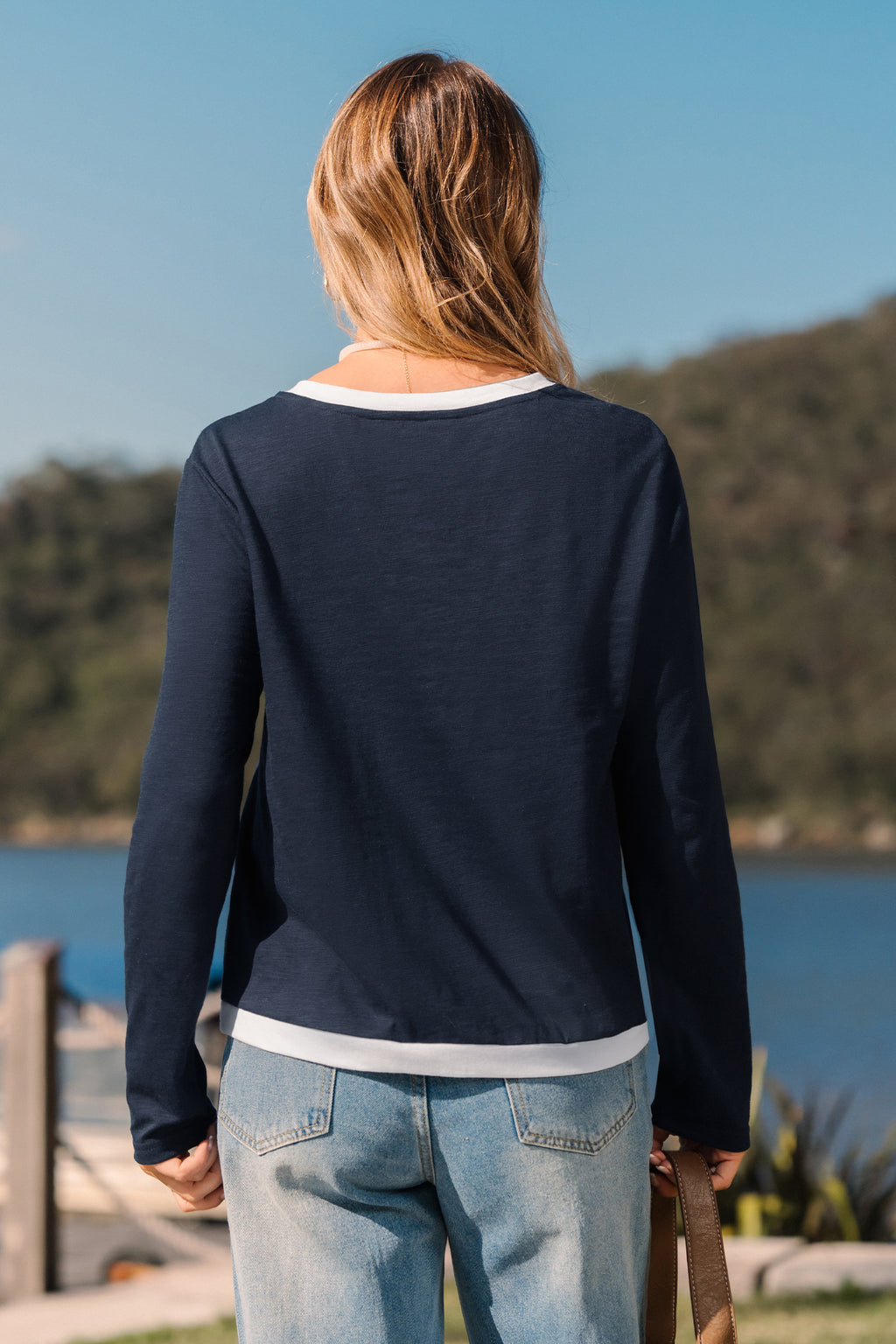 Galactic Glow Two-Toned Top