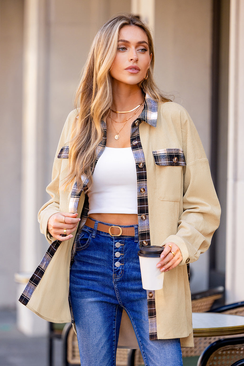 Morning Fog Beige Jacket