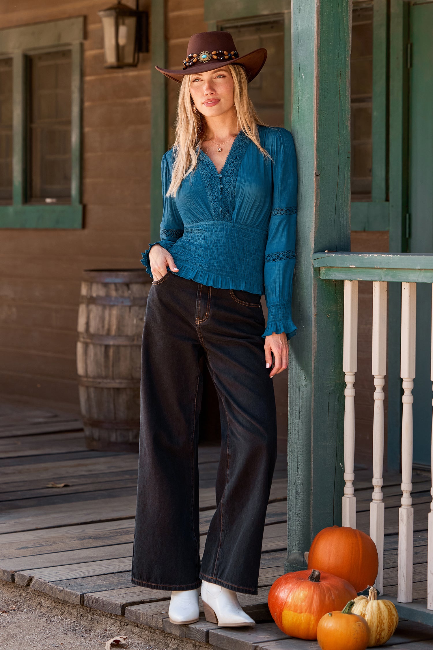 Oh So Sweet Blue Top