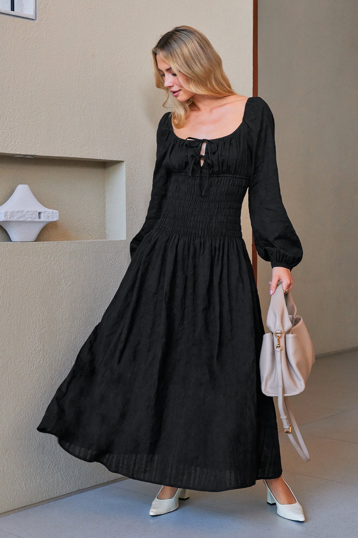 Picked for You Black Maxi Dress
