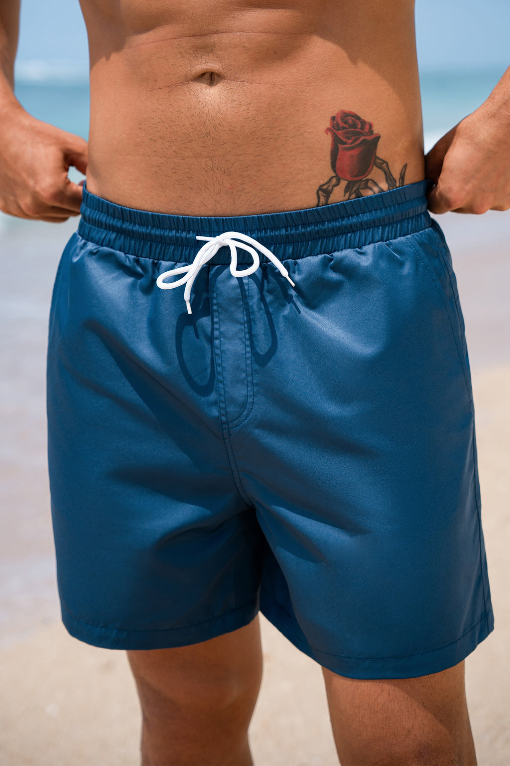 Indigo Coast Blue Board Shorts