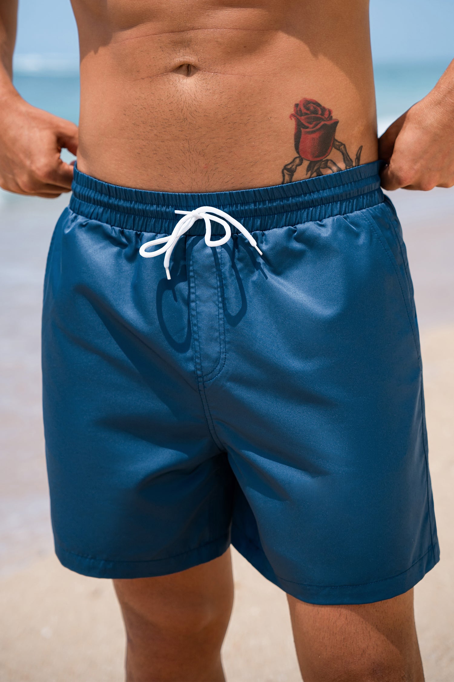 Indigo Coast Blue Board Shorts