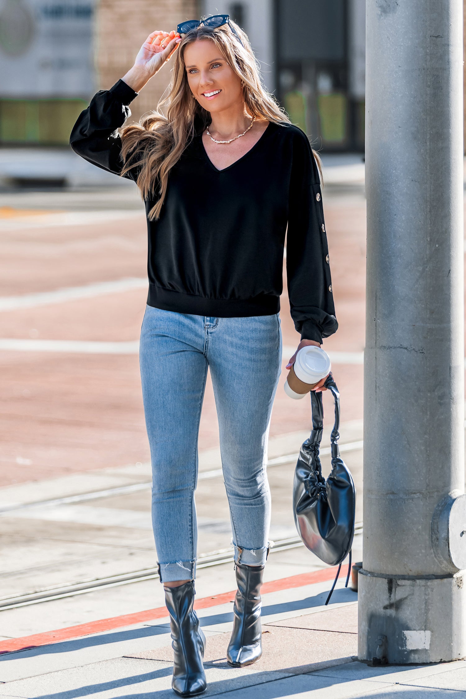 Catching Feels Black Top