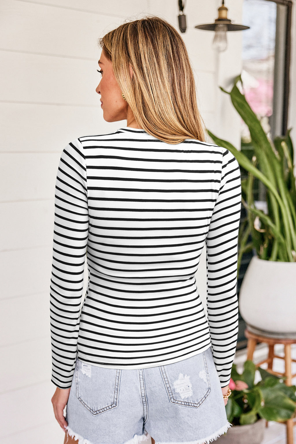 Along for the Ride Striped Top