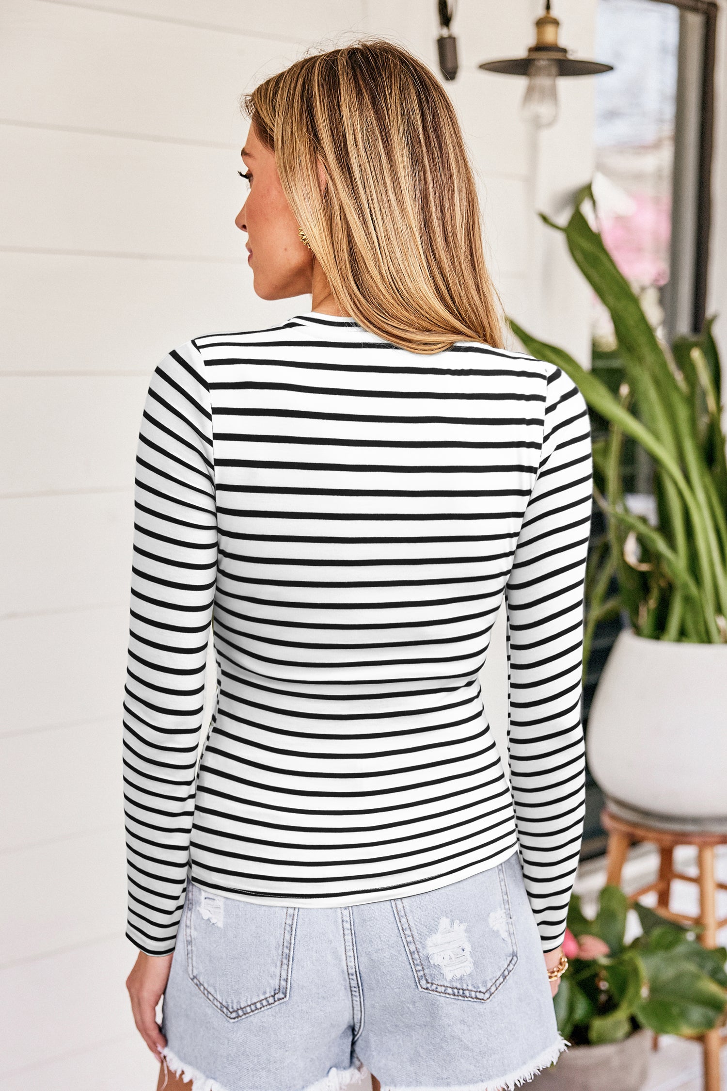 Along for the Ride Striped Top