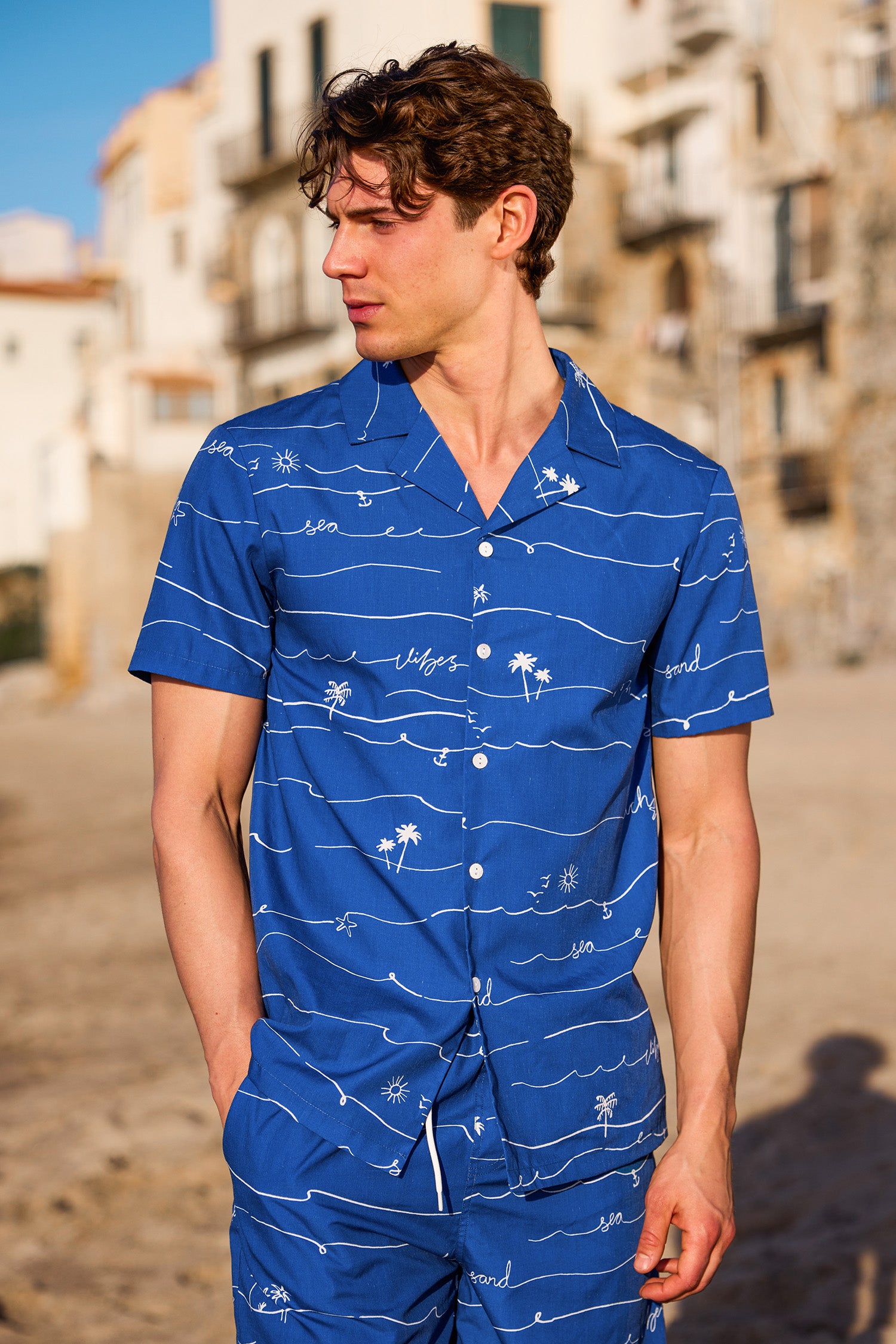 Swaying Palms Tropical Shirt