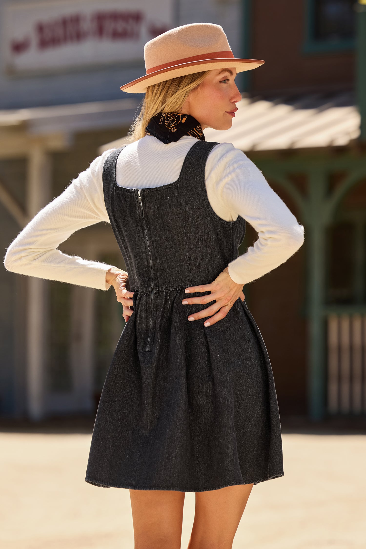 Everyday Fairytale Grey Mini Dress