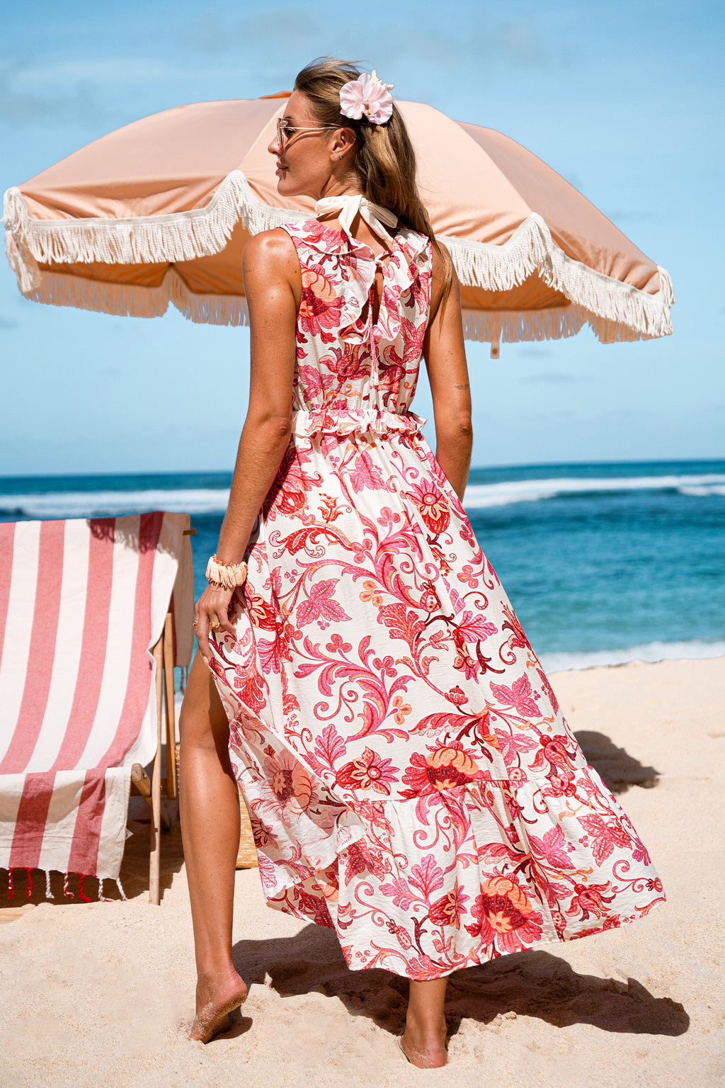 Trailing Off Floral Cover-Up Kimono