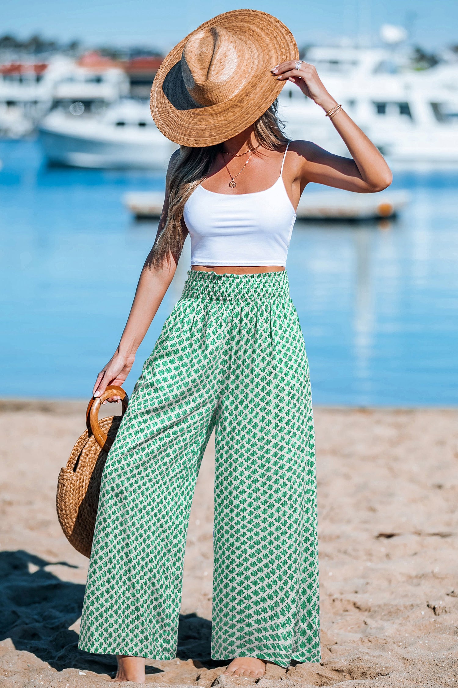Casablanca Flow Ornate Pants