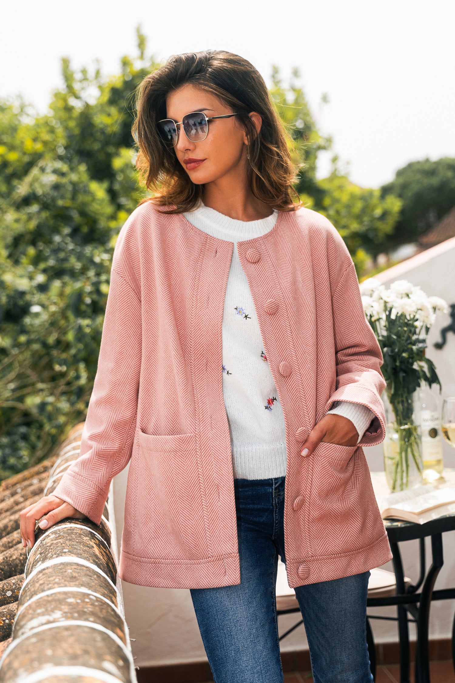Own It Pink Jacket