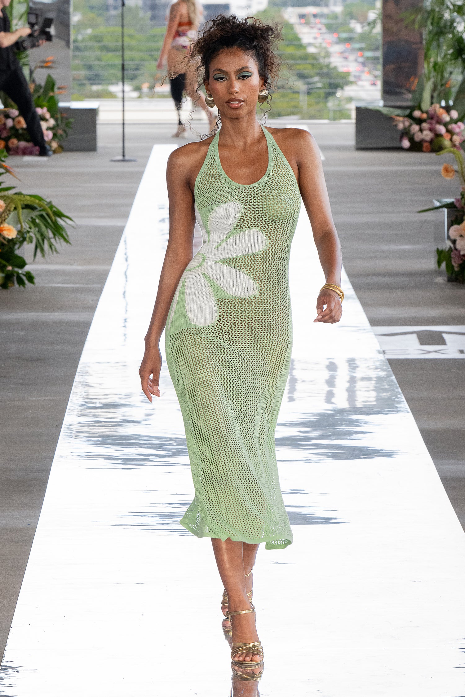 Always Blooming Cover-Up Maxi Dress