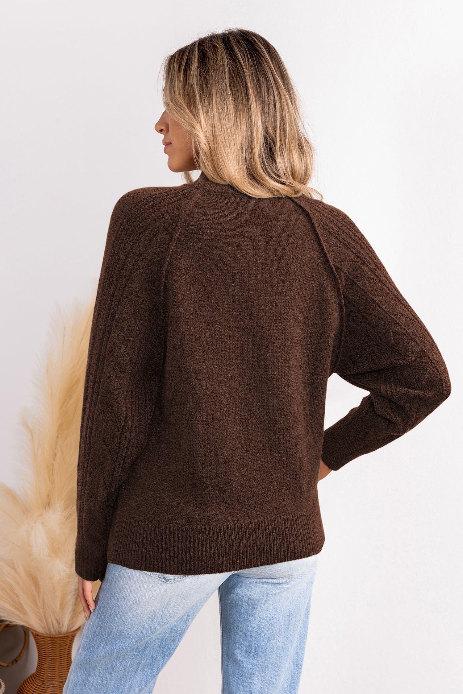 Snuggle Szn Brown Sweater