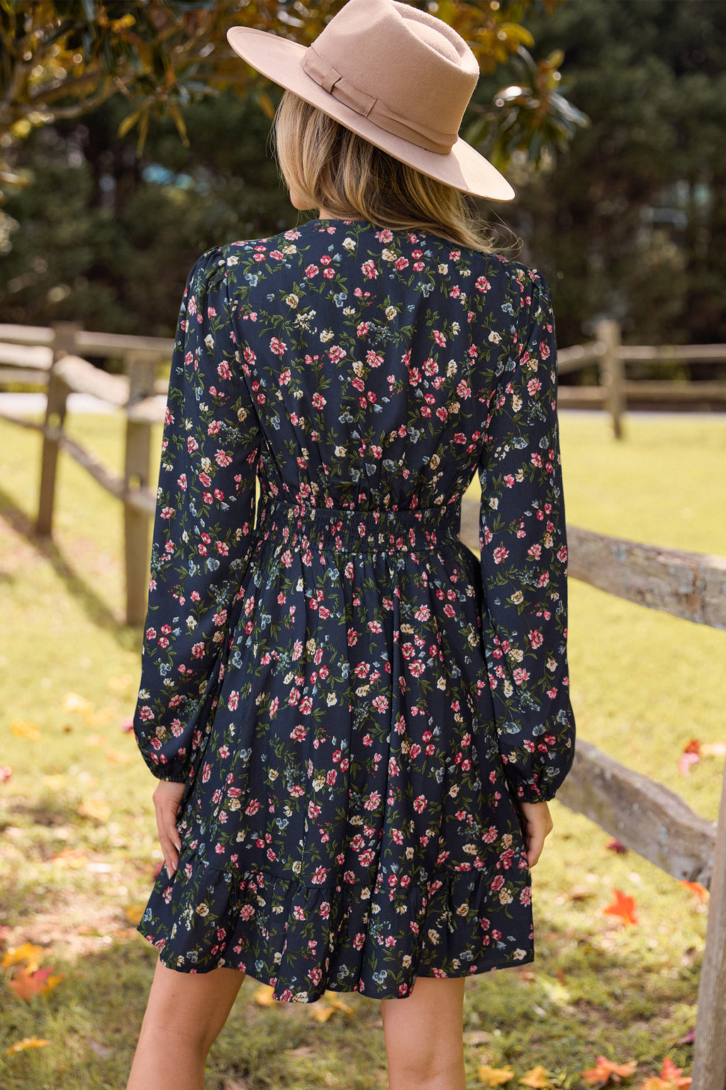 Wild at Bloom Floral Mini Dress