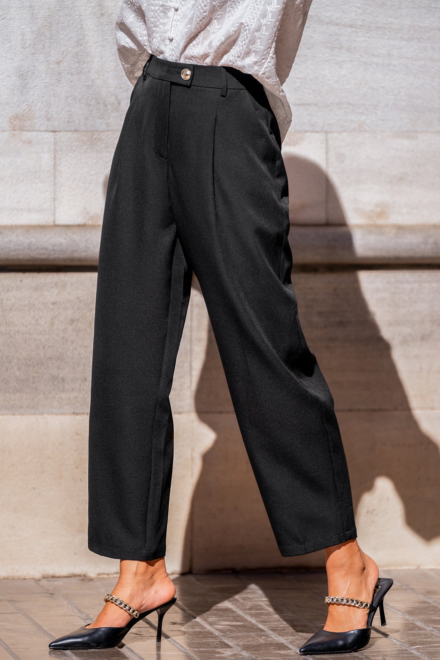 Hit Refresh Black Pants