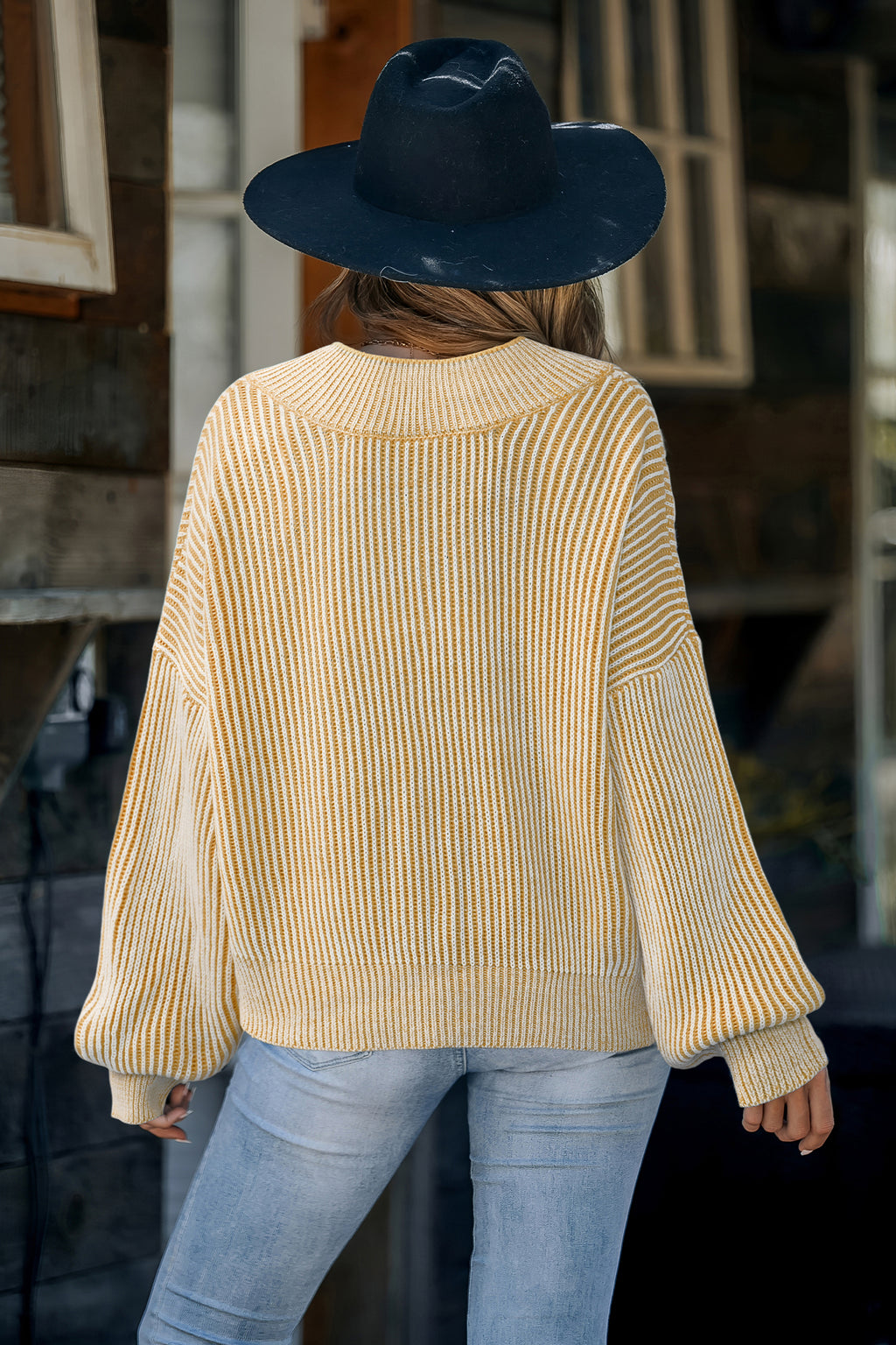 By Your Side Yellow Sweater