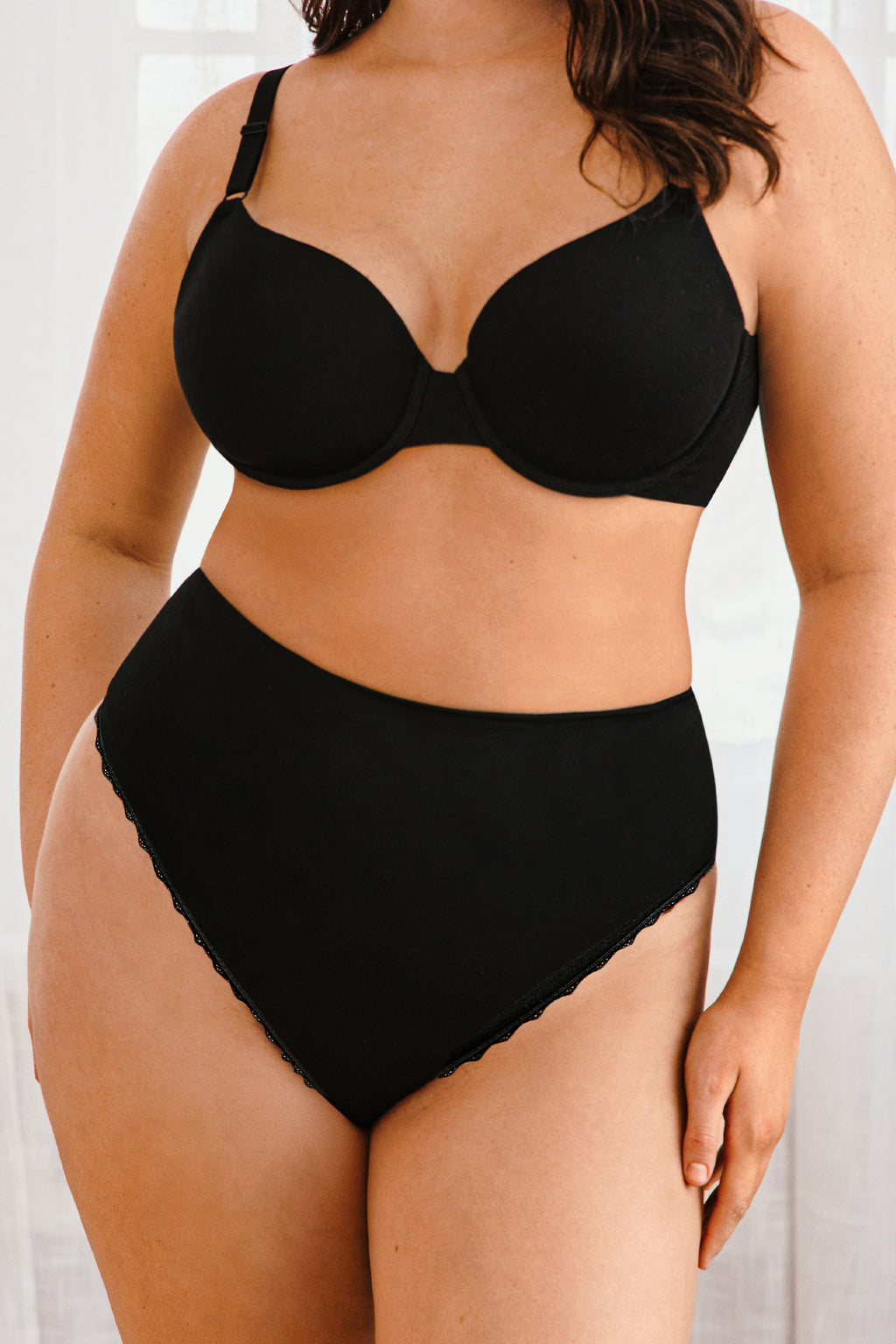 Smooth Secret Black Shapewear Briefs