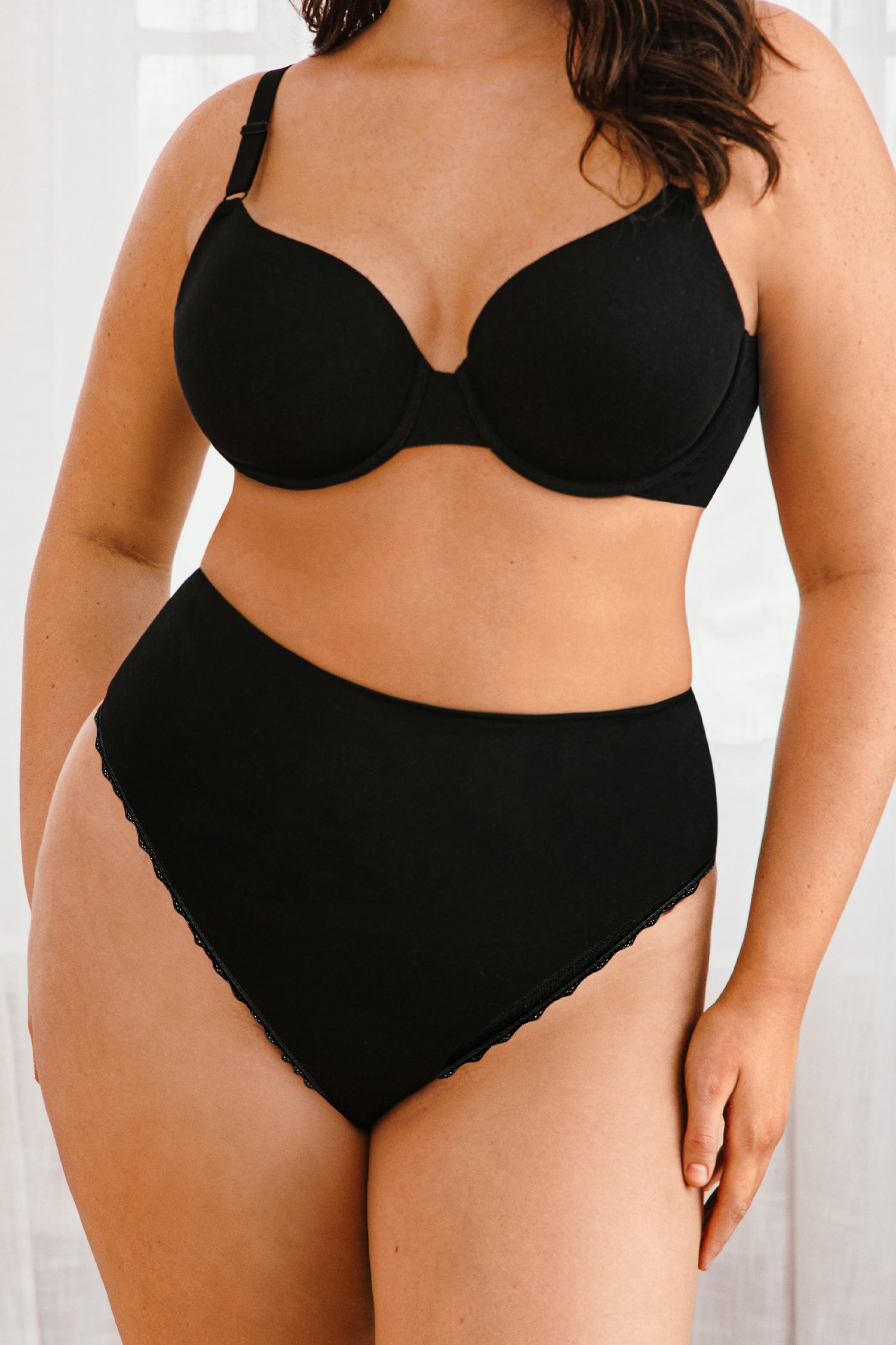 Smooth Secret Black Shapewear Briefs
