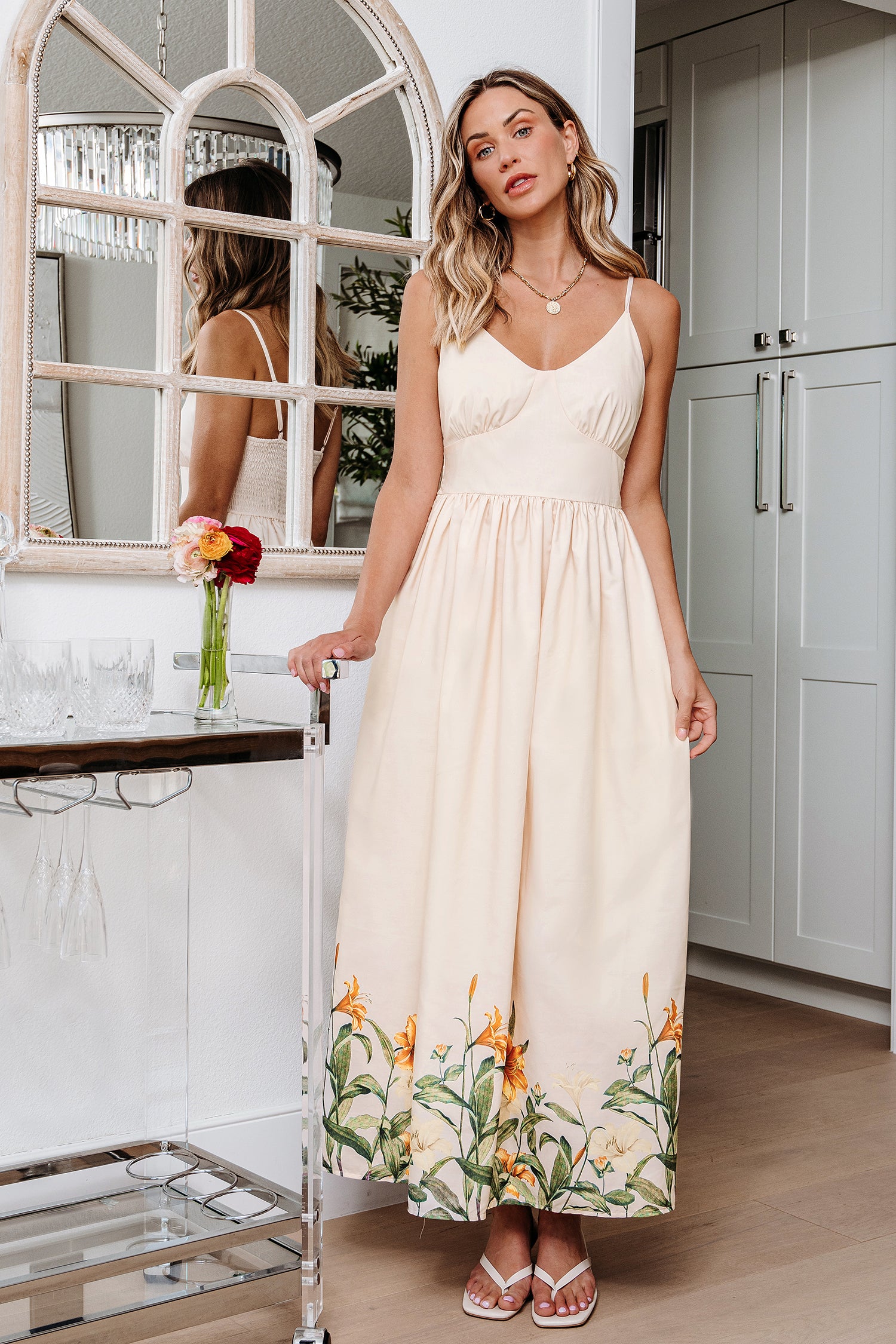 Free to Wander Floral Maxi Dress