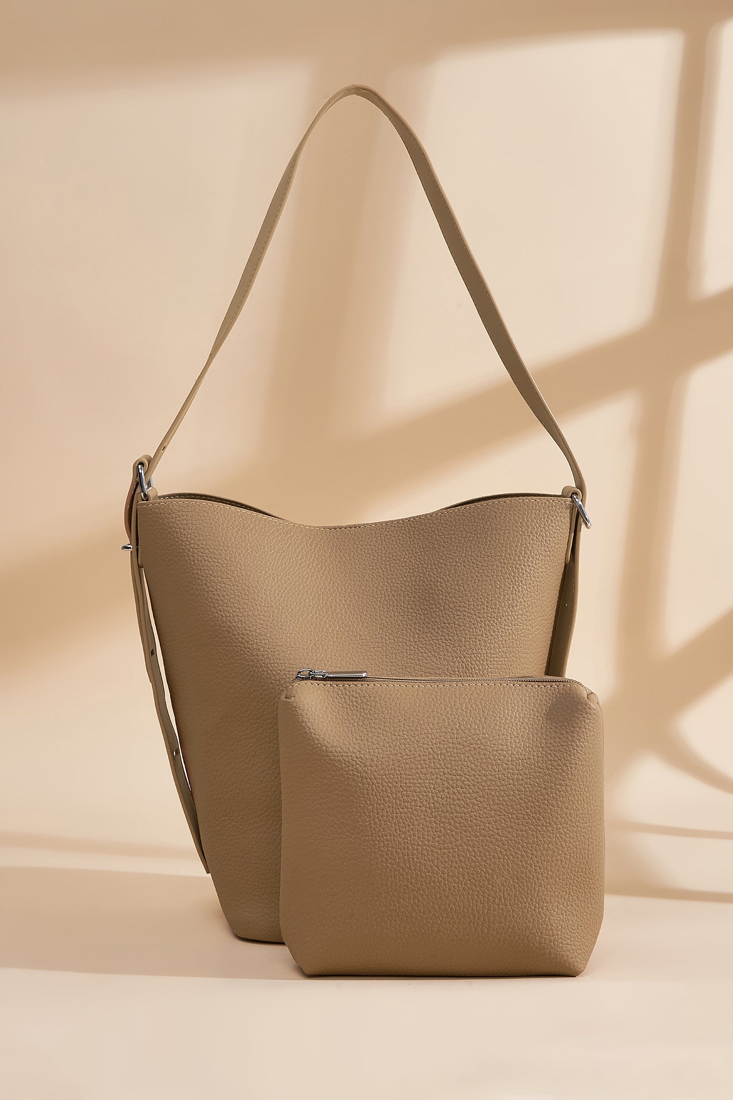 Cityscape Faux Leather Bag