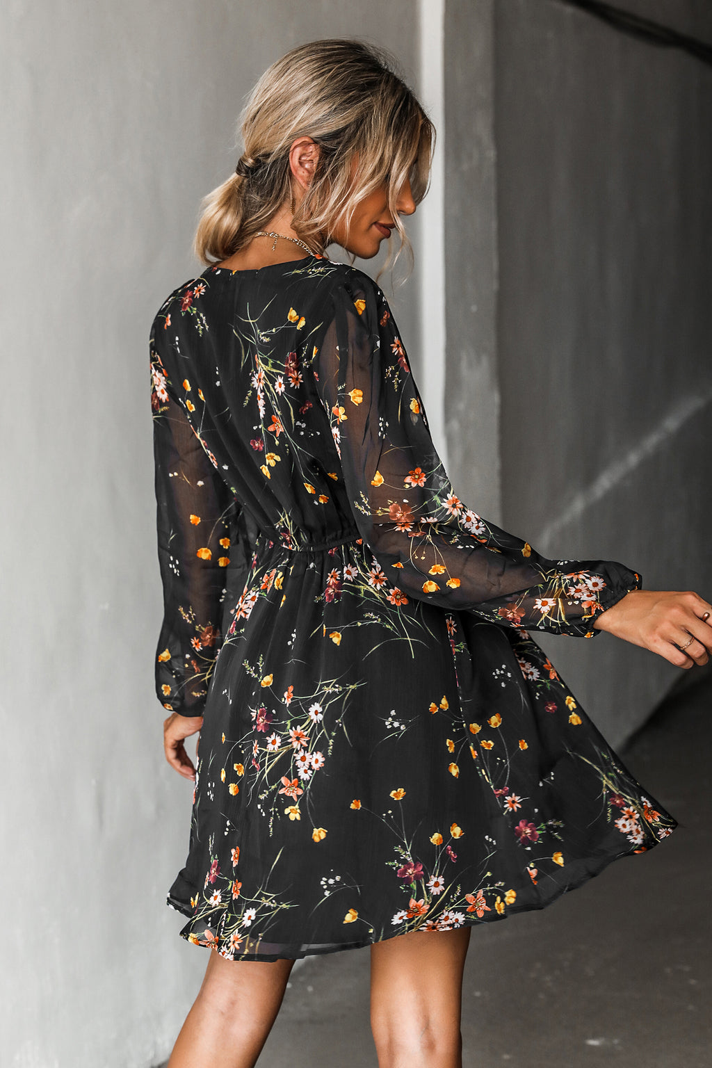 One to Remember Floral Mini Dress