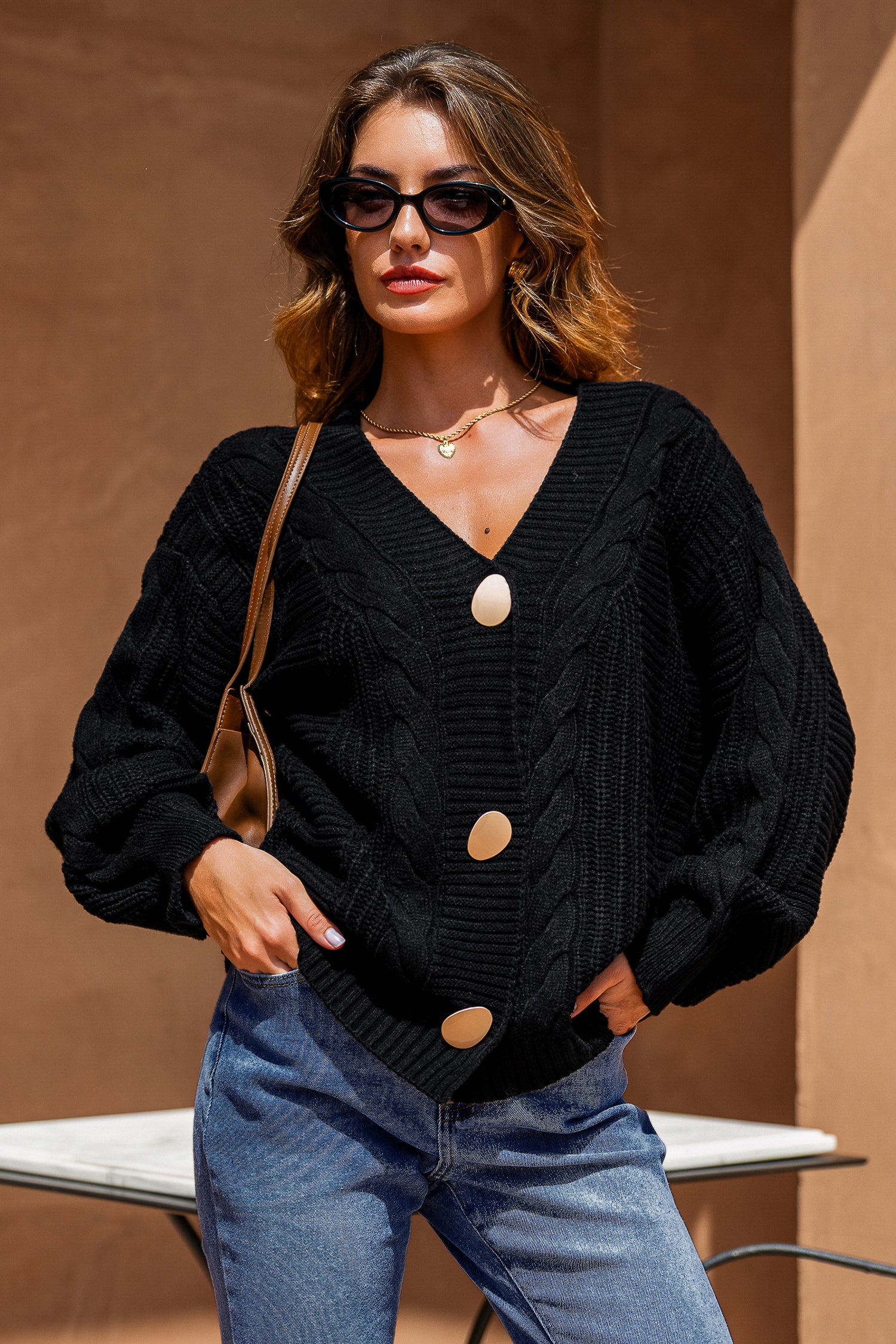 Big Hug Black Cardigan