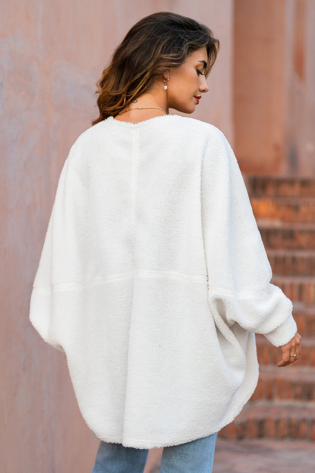 Snooze Button White Jacket