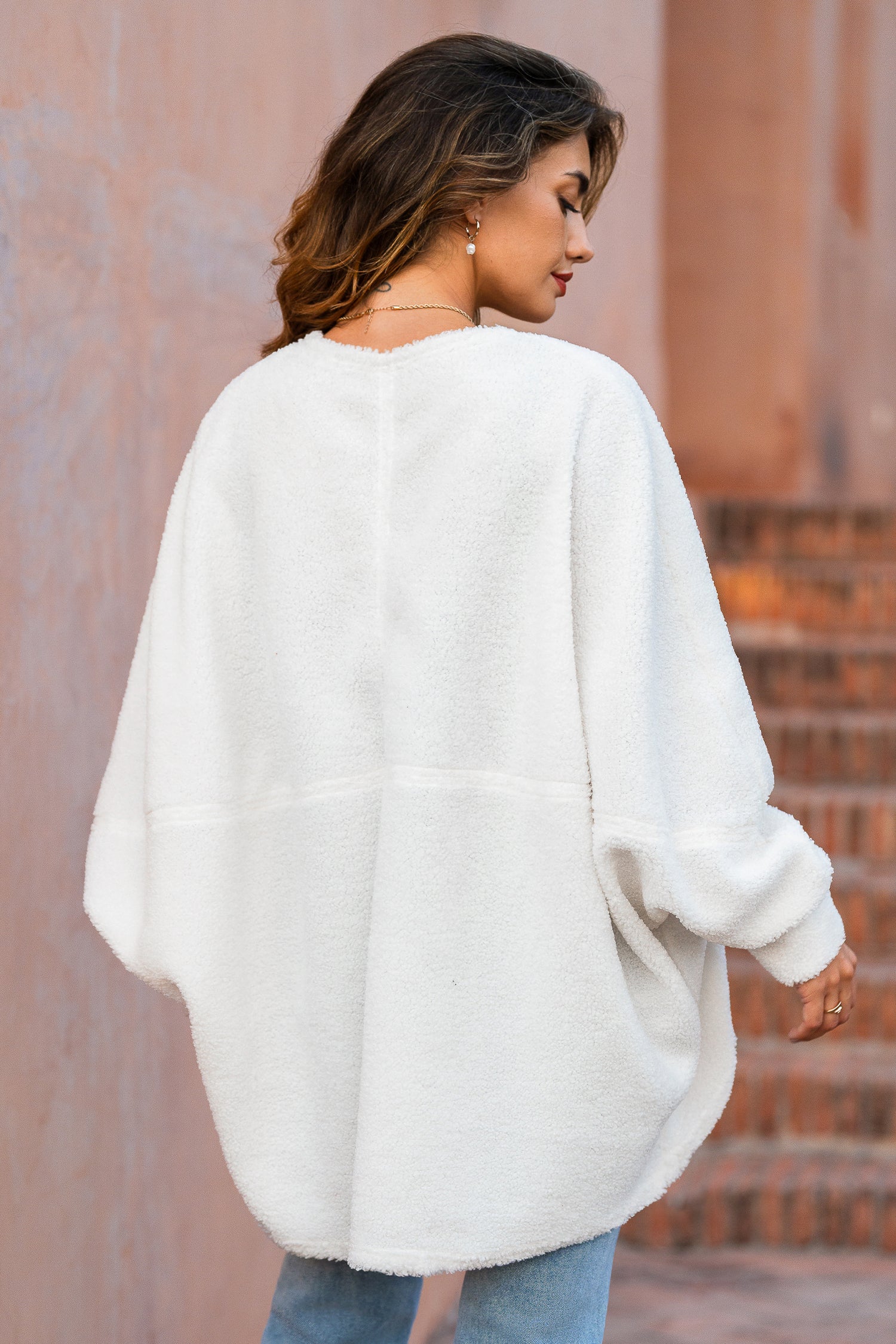 Snooze Button White Jacket
