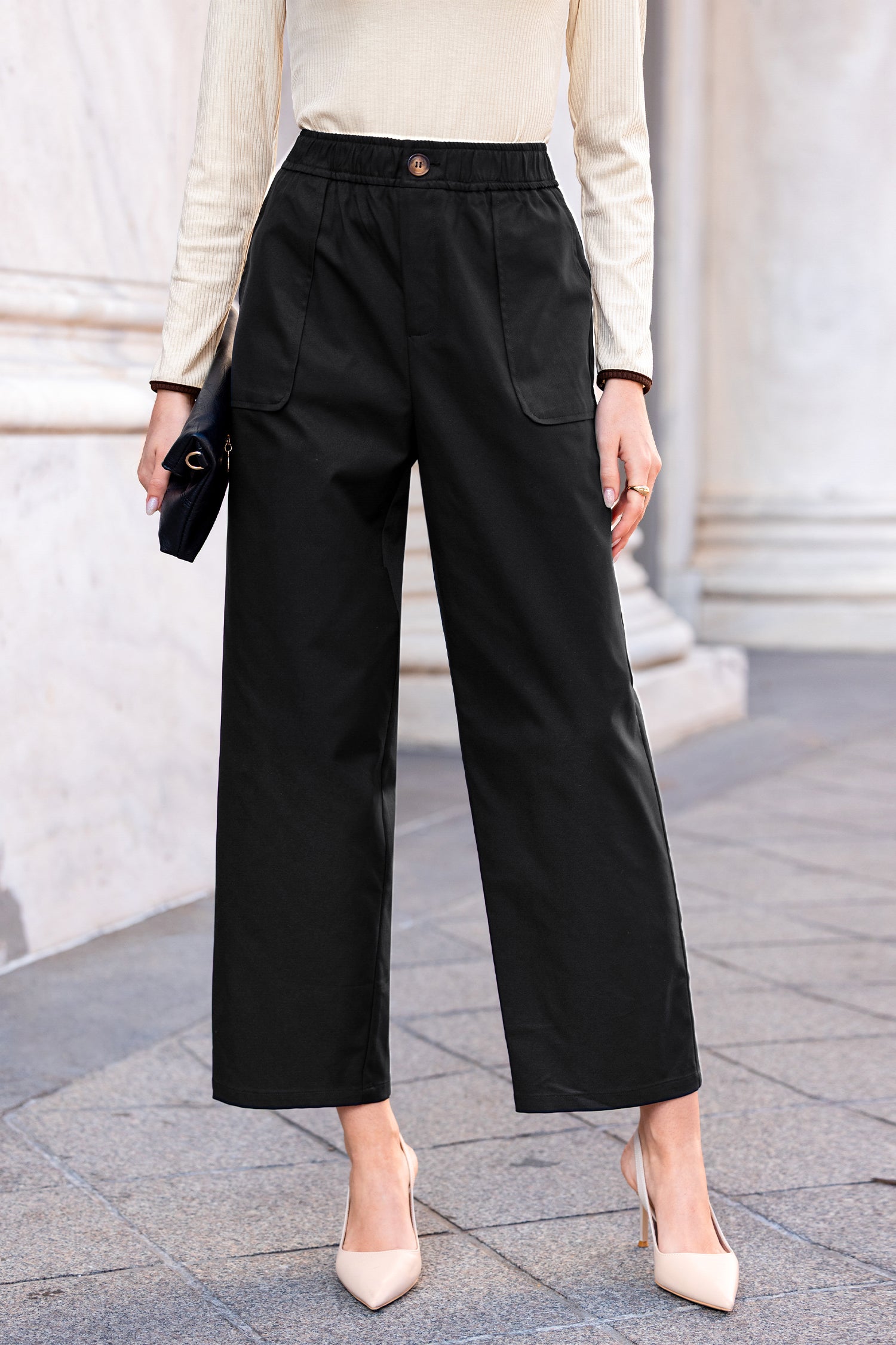 All Day Every Day Black Pants