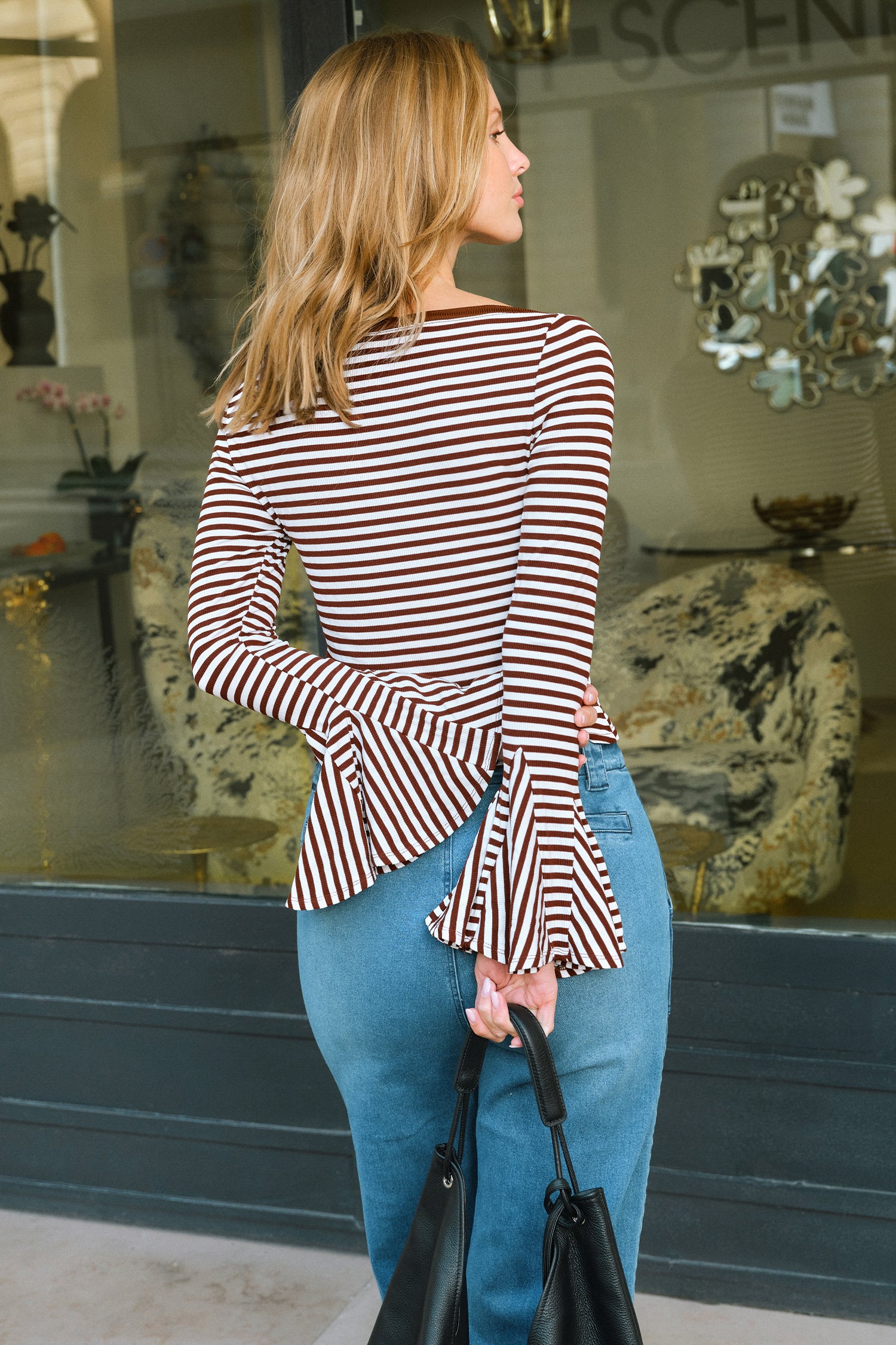 Poise Striped Top