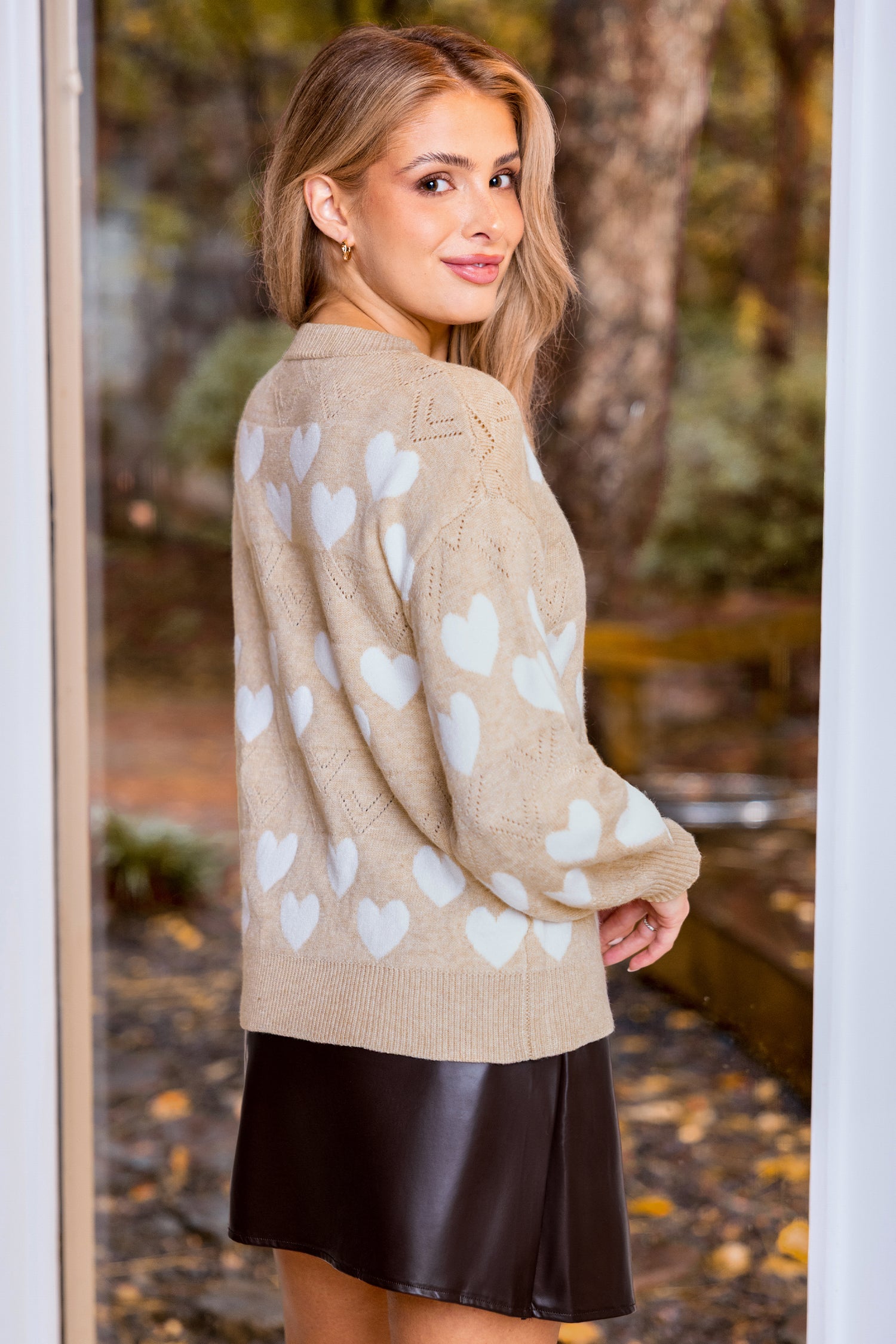 Enamored Heart Sweater