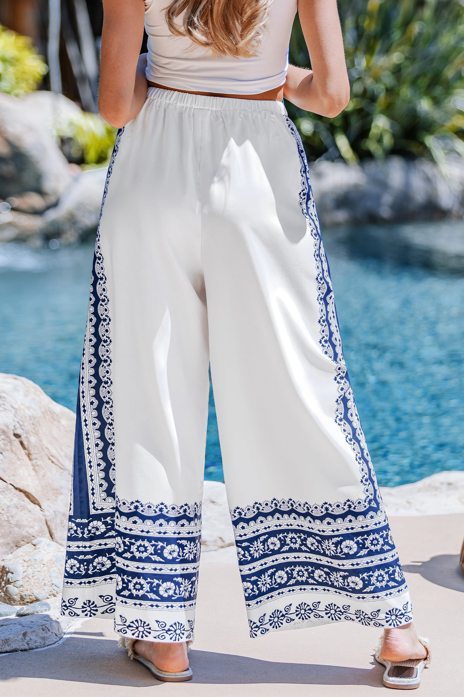 Loose Lines Ornate Pants
