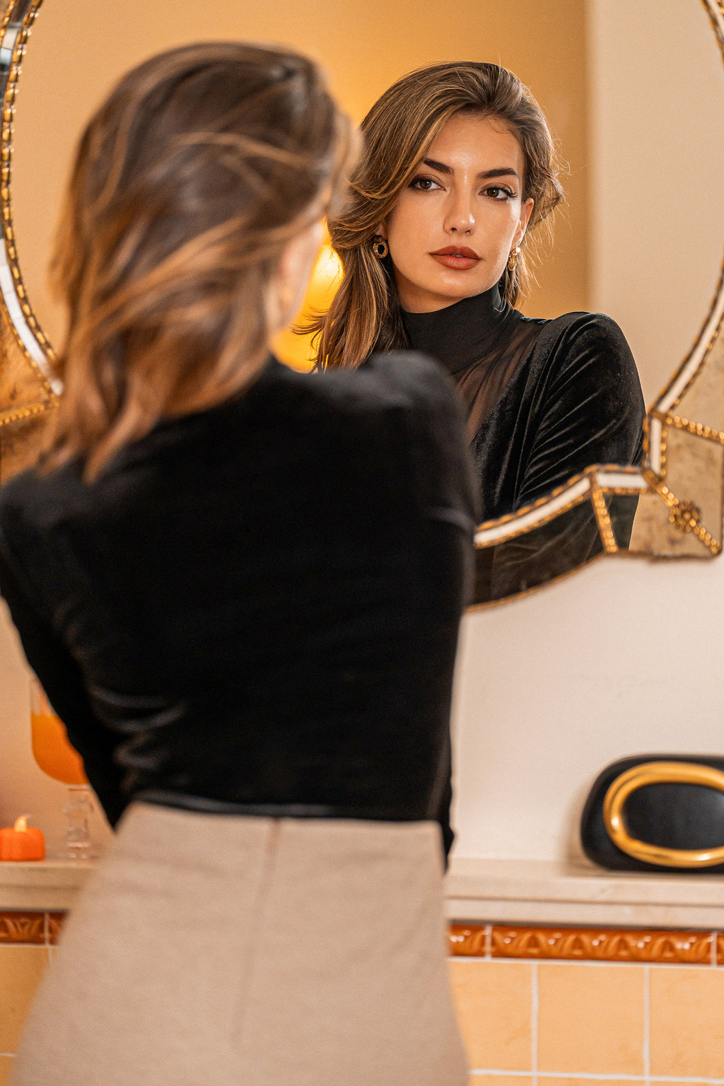 Milan Black Top