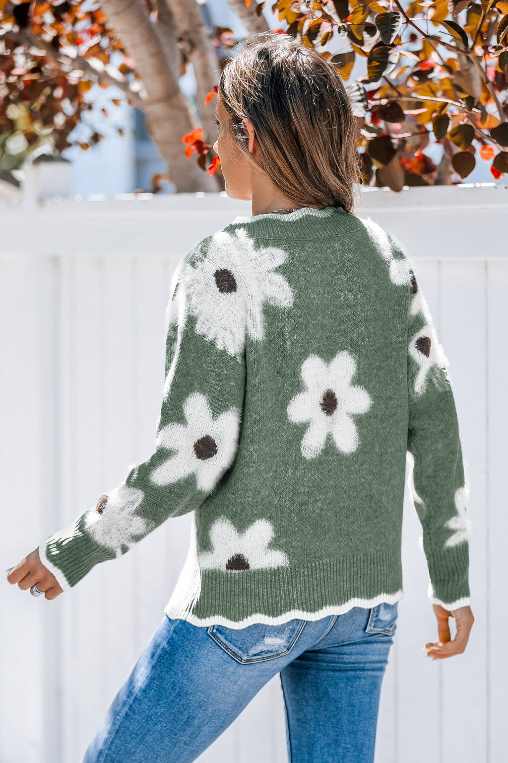 Sweet Spot Floral Sweater