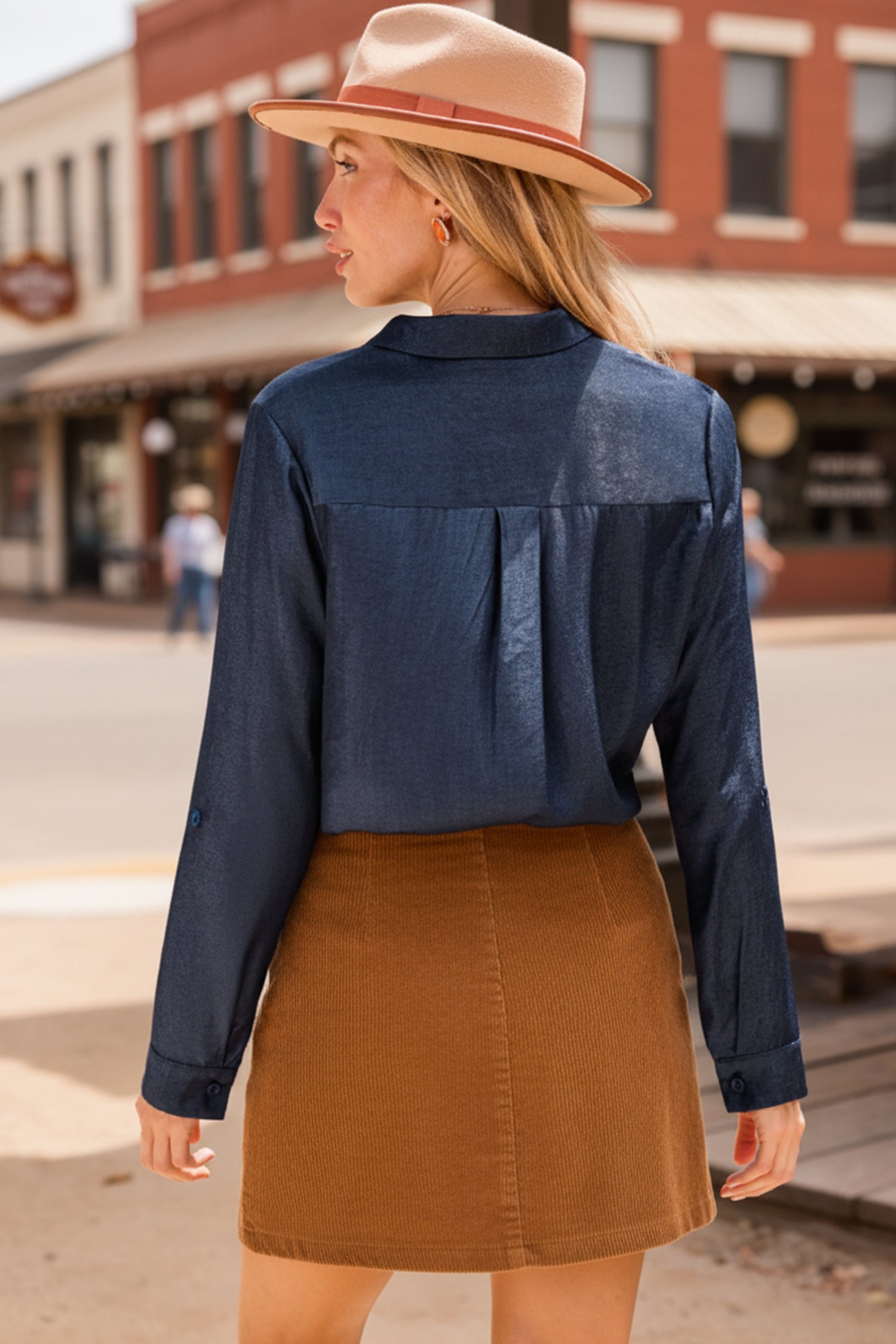 Polished Mood Blue Shirt