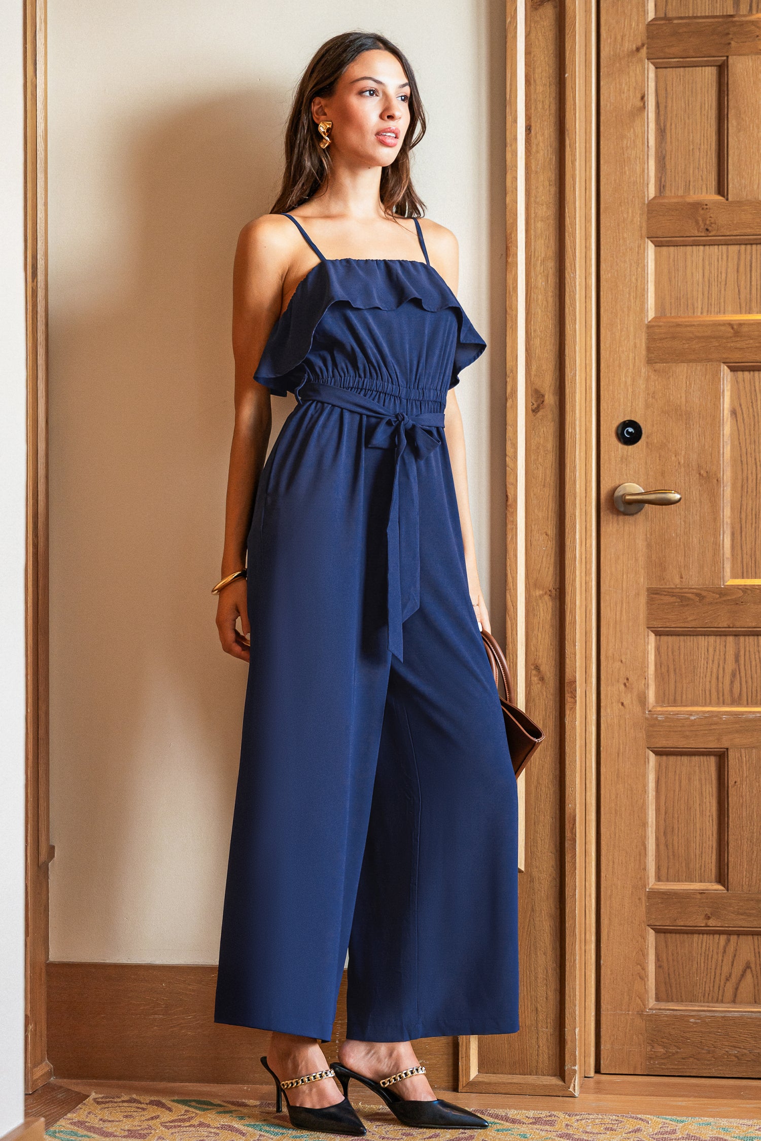 Sunday Glow Blue Jumpsuit
