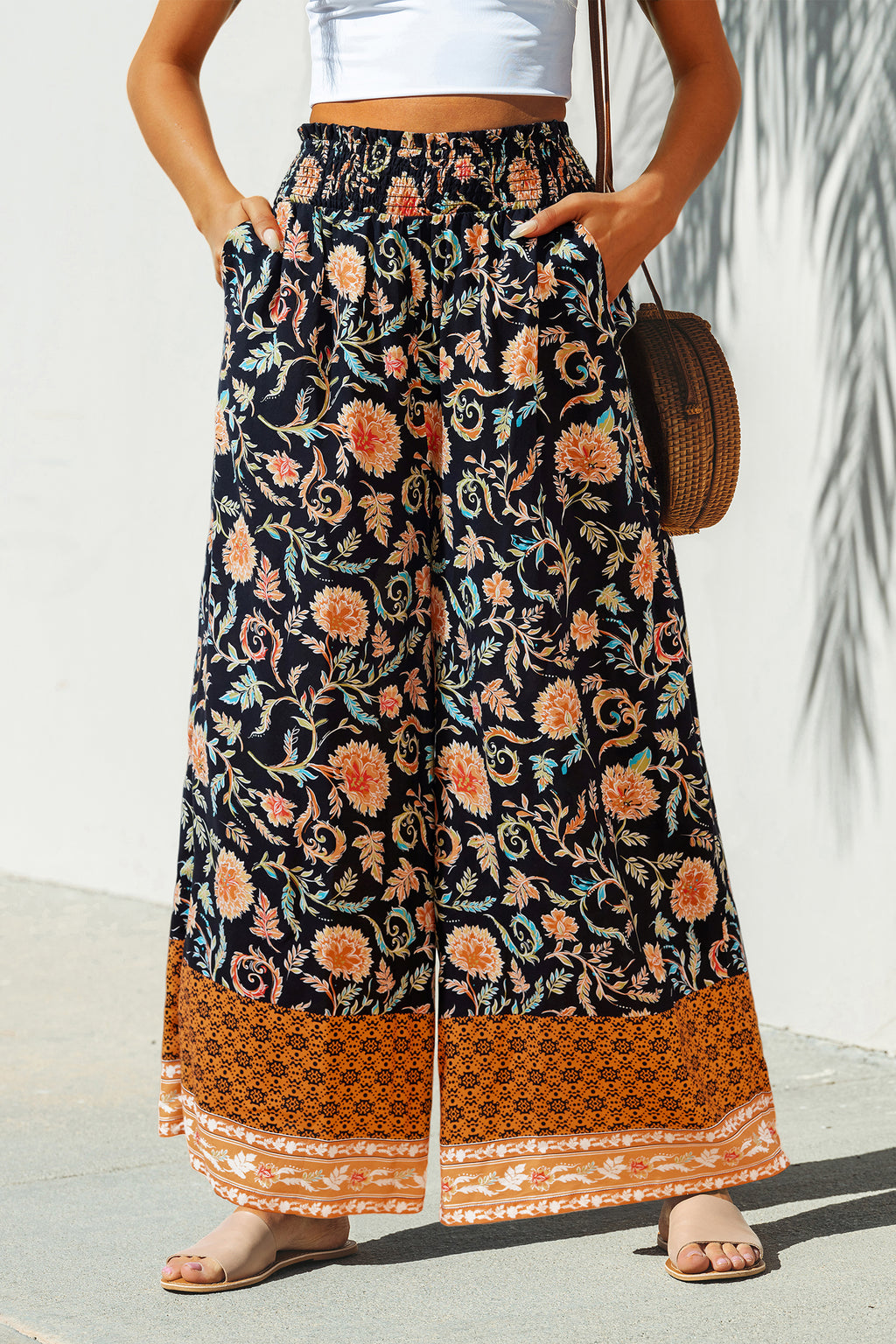 Spin Me Around Floral Pants