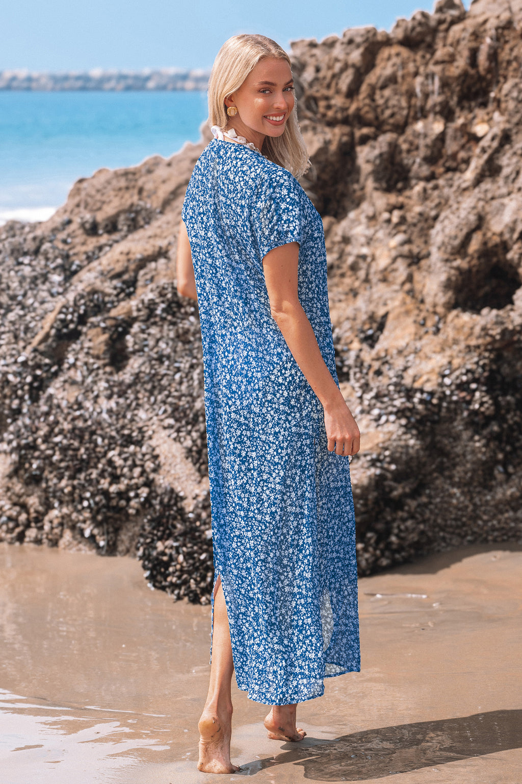 Summer Breeze Floral Cover-Up Kimono