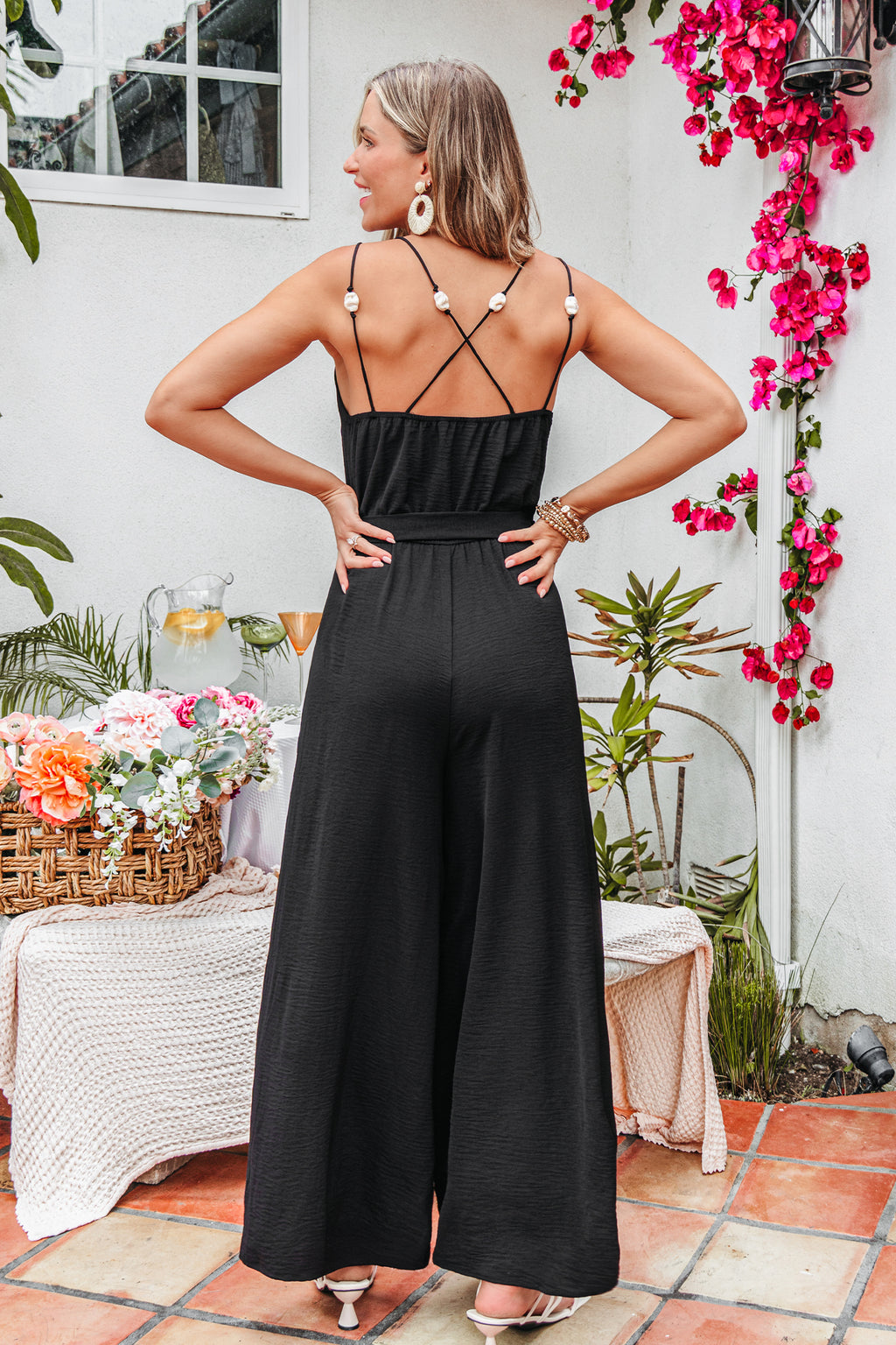 Sleek Statement Black Jumpsuit