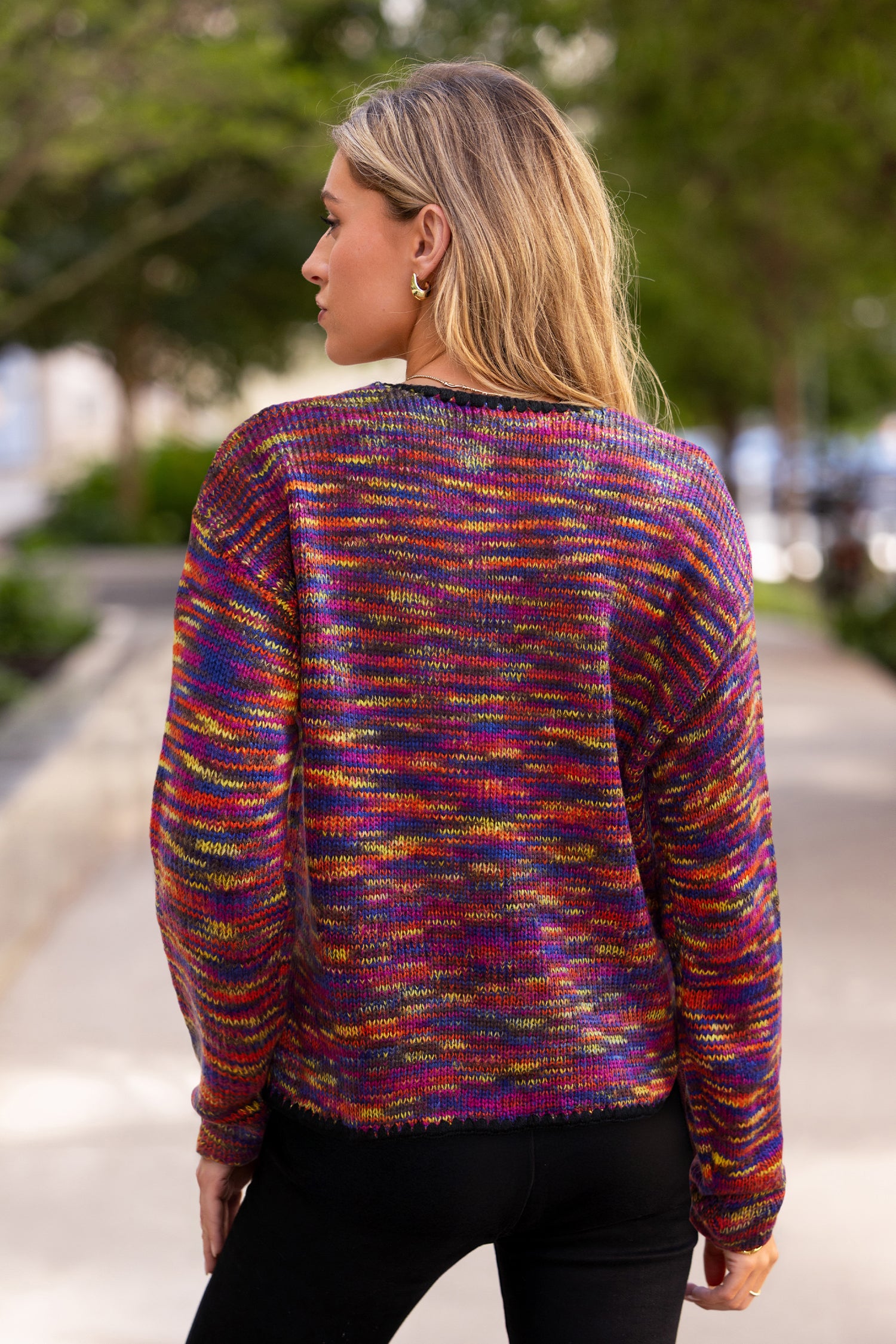 It's Surreal Rainbow Cardigan