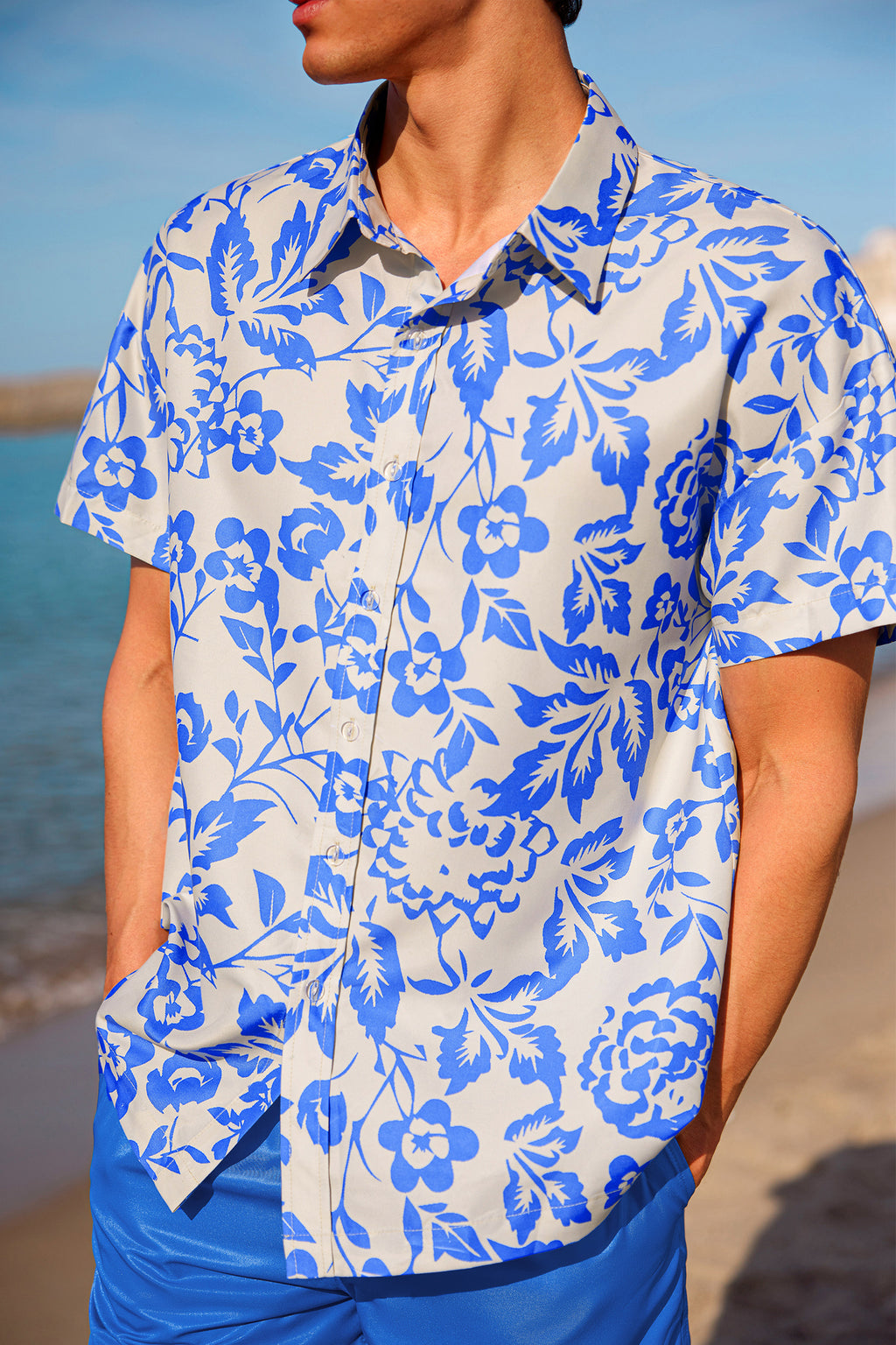 Tuscan Breeze Floral Shirt