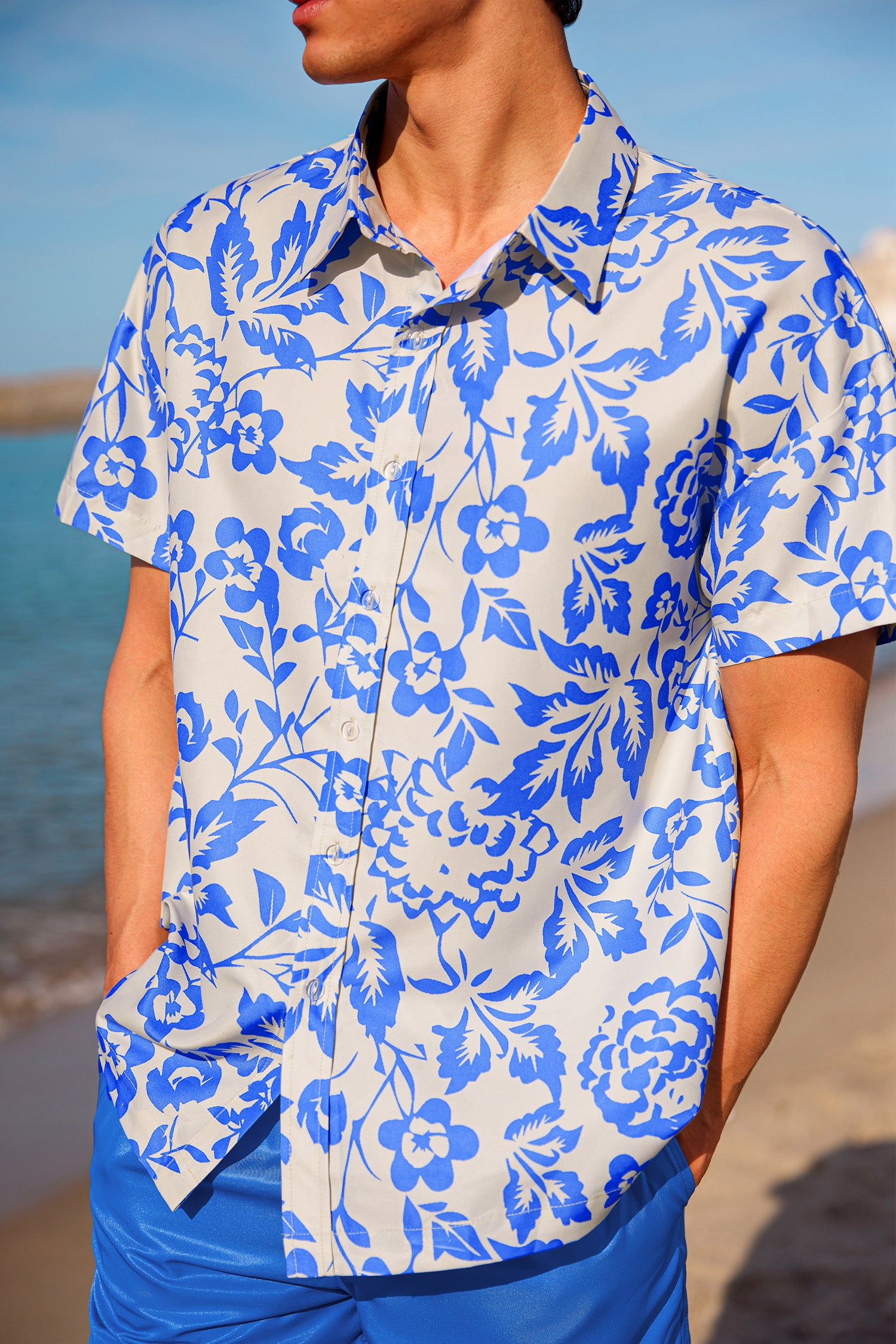 Tuscan Breeze Floral Shirt