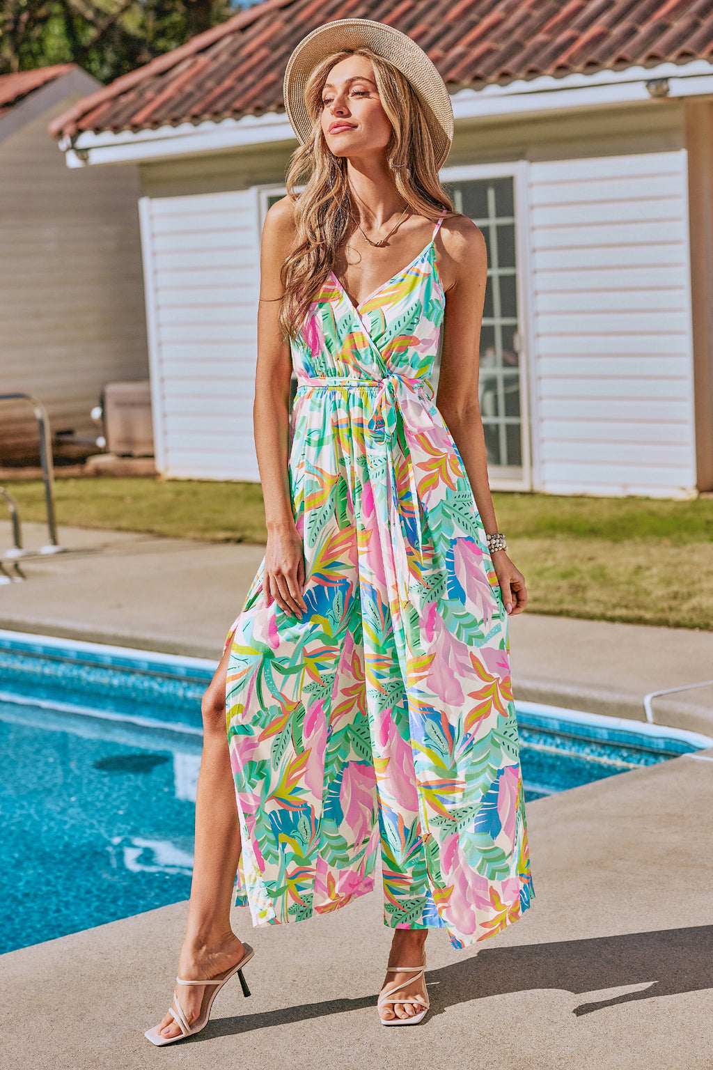 Sweet Sunset Tropical Jumpsuit