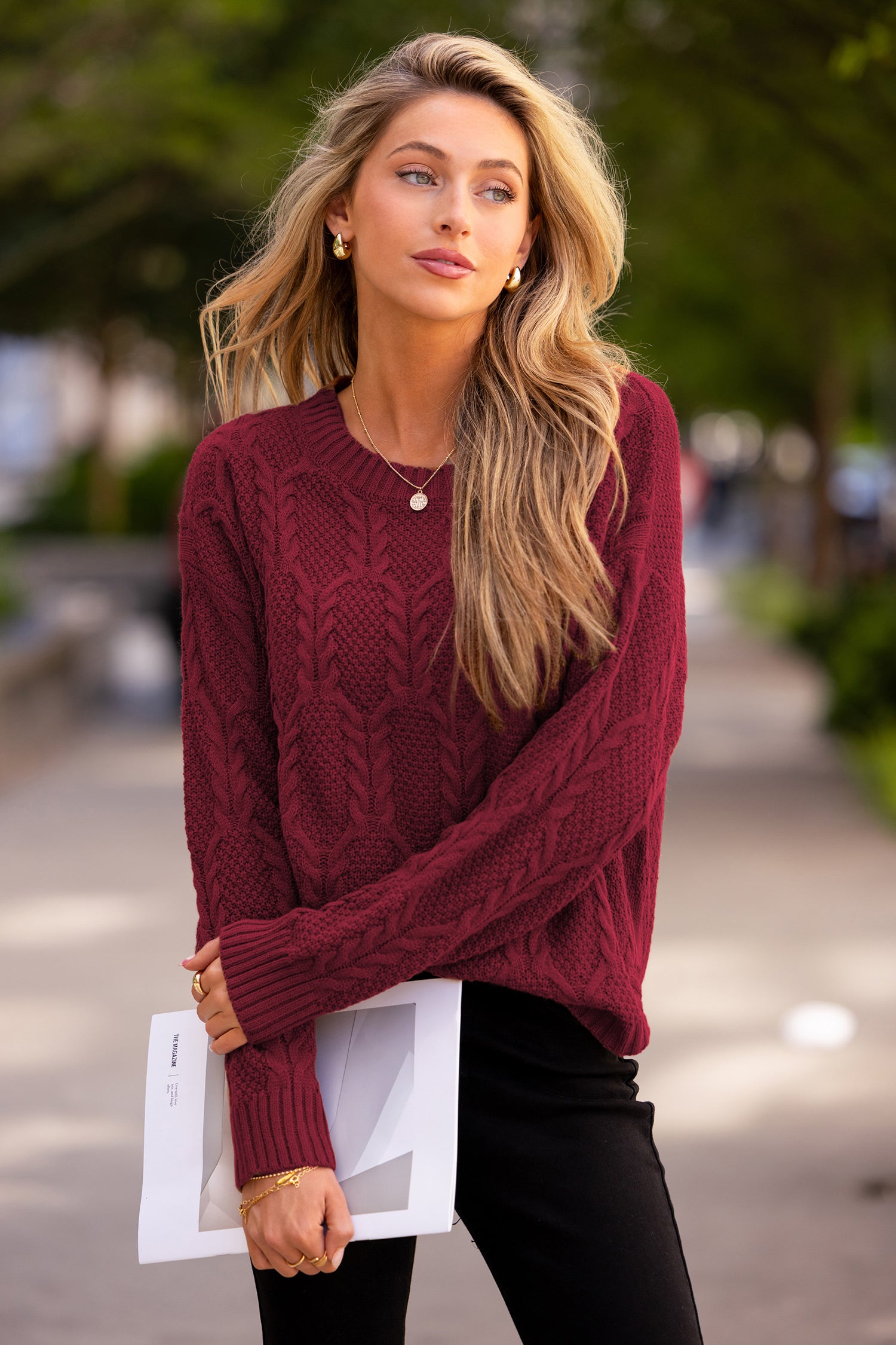 Toasting Marshmallows Red Sweater