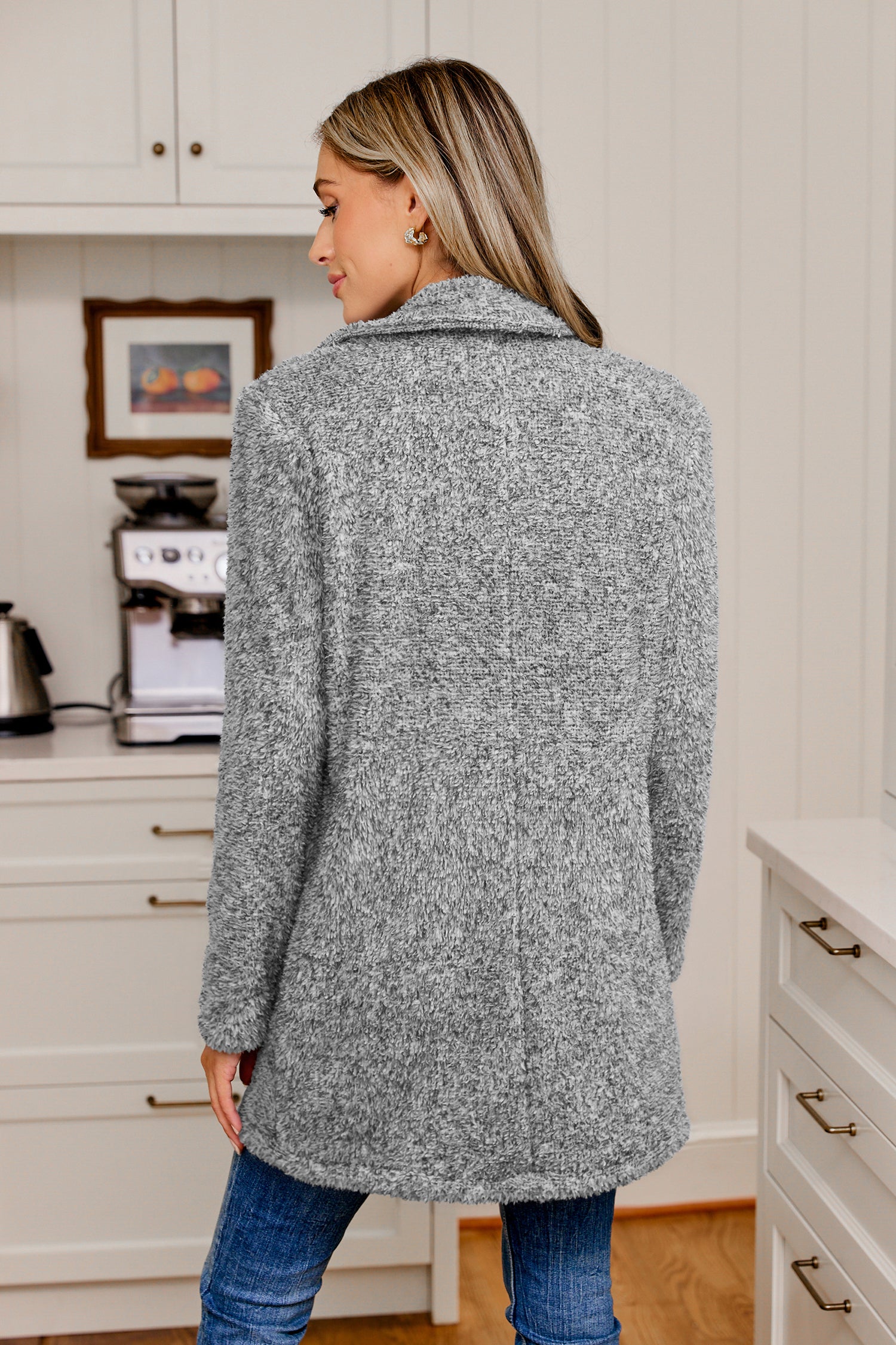 Cool Girl Grey Coat