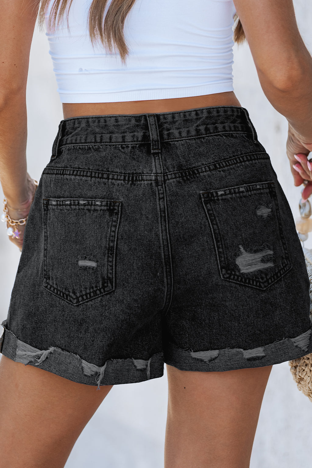 Cool Cut Black Shorts