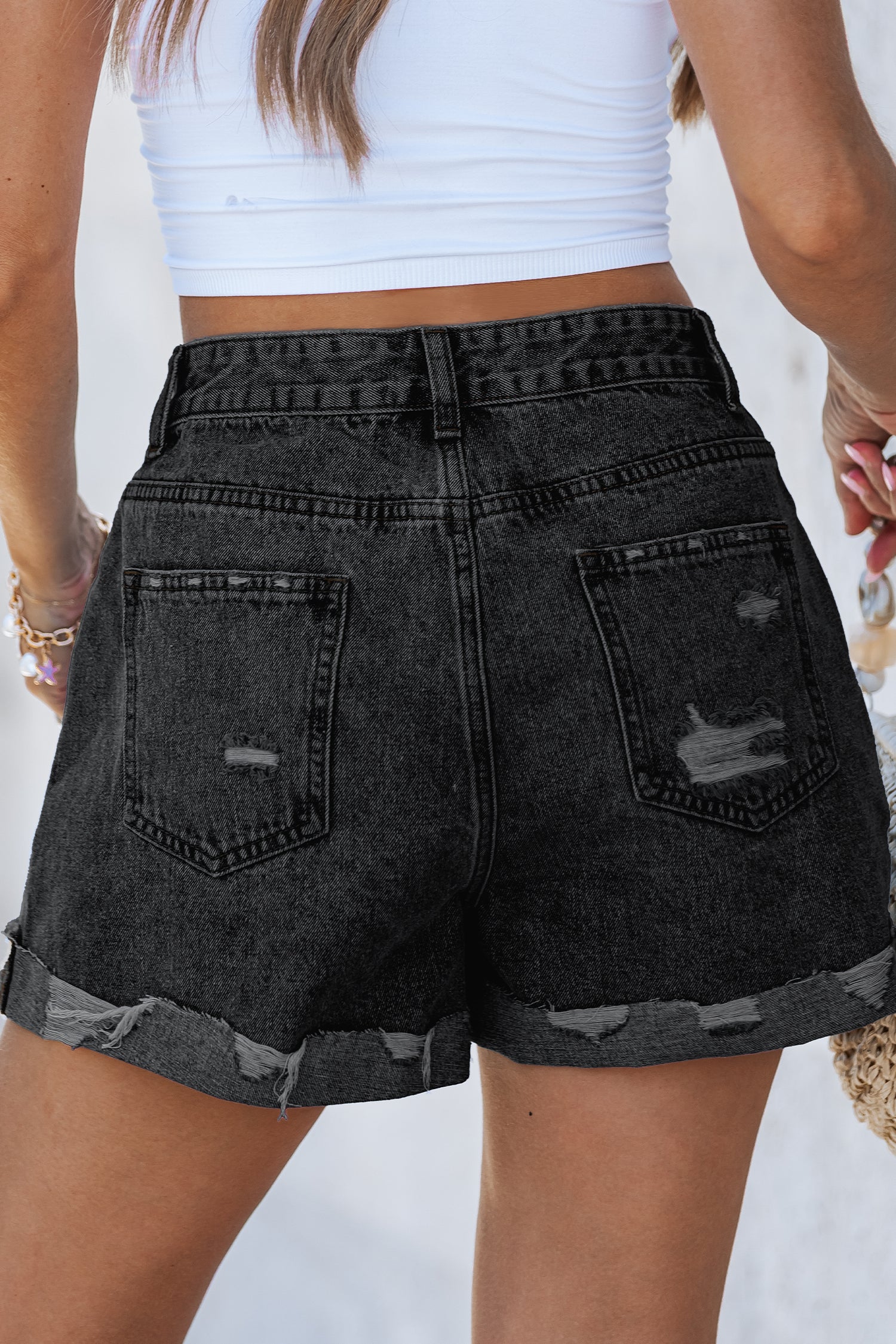 Cool Cut Black Shorts