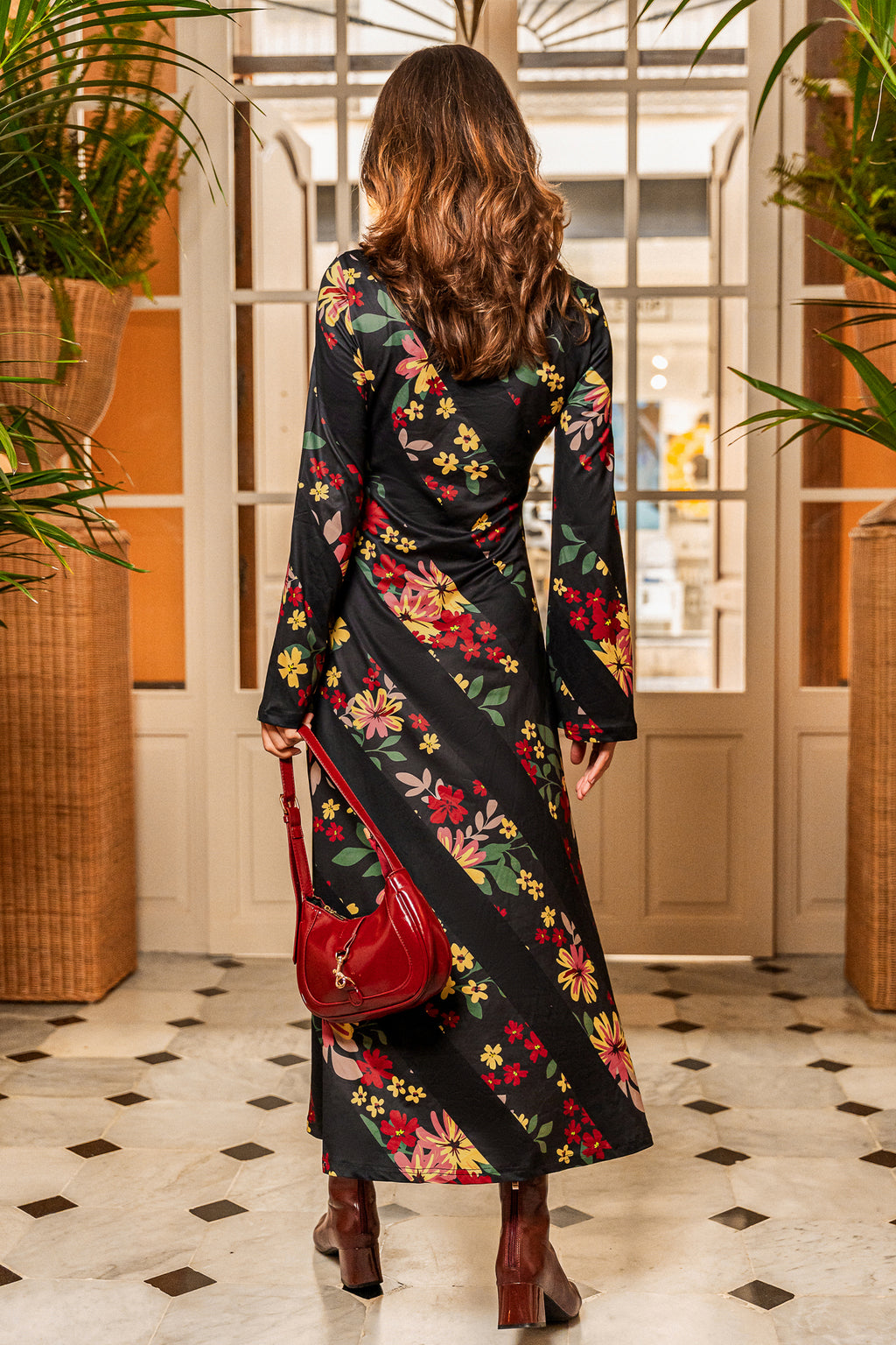 Self Made Floral Maxi Dress